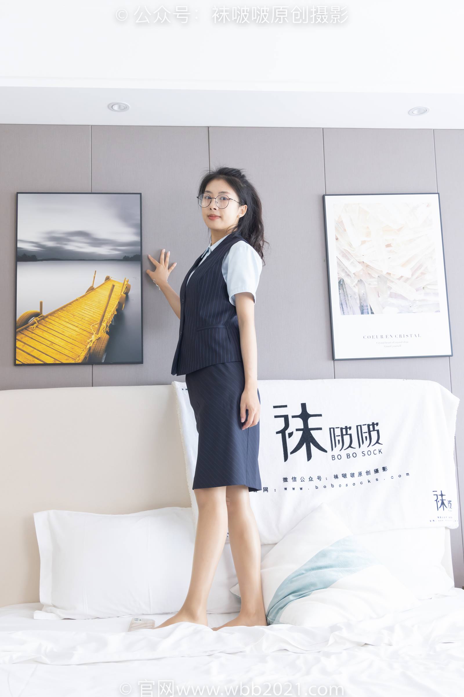图片[124]-[BoBoSocks袜啵啵]NO.324 奶油-高跟鞋、皮鞋、黑棉袜、油亮肉丝[140P] – 速更版-美库