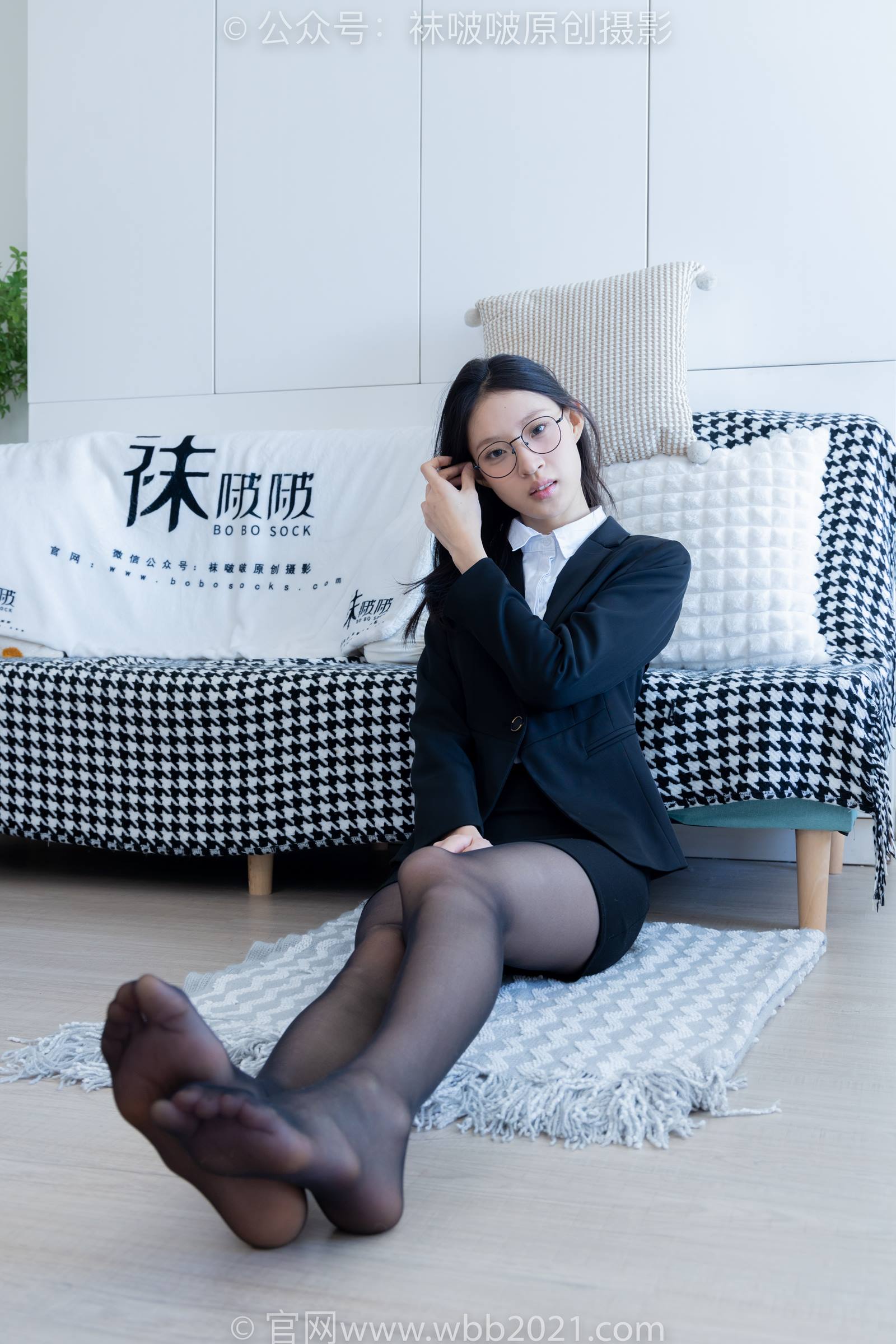 图片[57]-[BoBoSocks袜啵啵]NO.327 雪糕-高跟鞋、黑丝、ol风[140P] – 速更版-美库