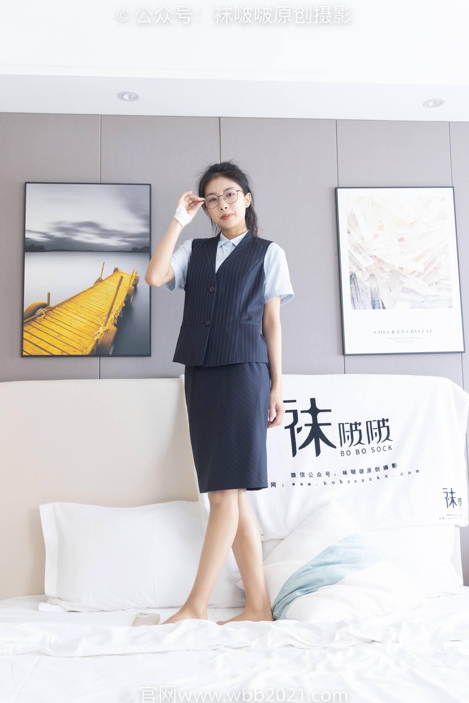 图片[125]-[BoBoSocks袜啵啵]NO.324 奶油-高跟鞋、皮鞋、黑棉袜、油亮肉丝[140P] – 速更版-美库