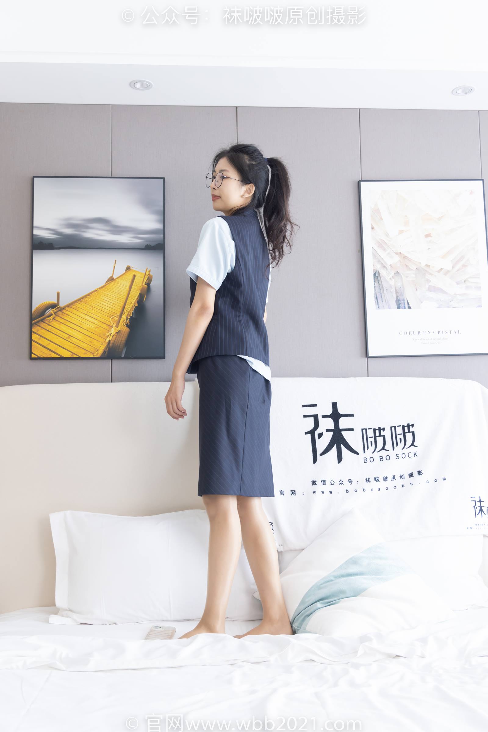 图片[126]-[BoBoSocks袜啵啵]NO.324 奶油-高跟鞋、皮鞋、黑棉袜、油亮肉丝[140P] – 速更版-美库