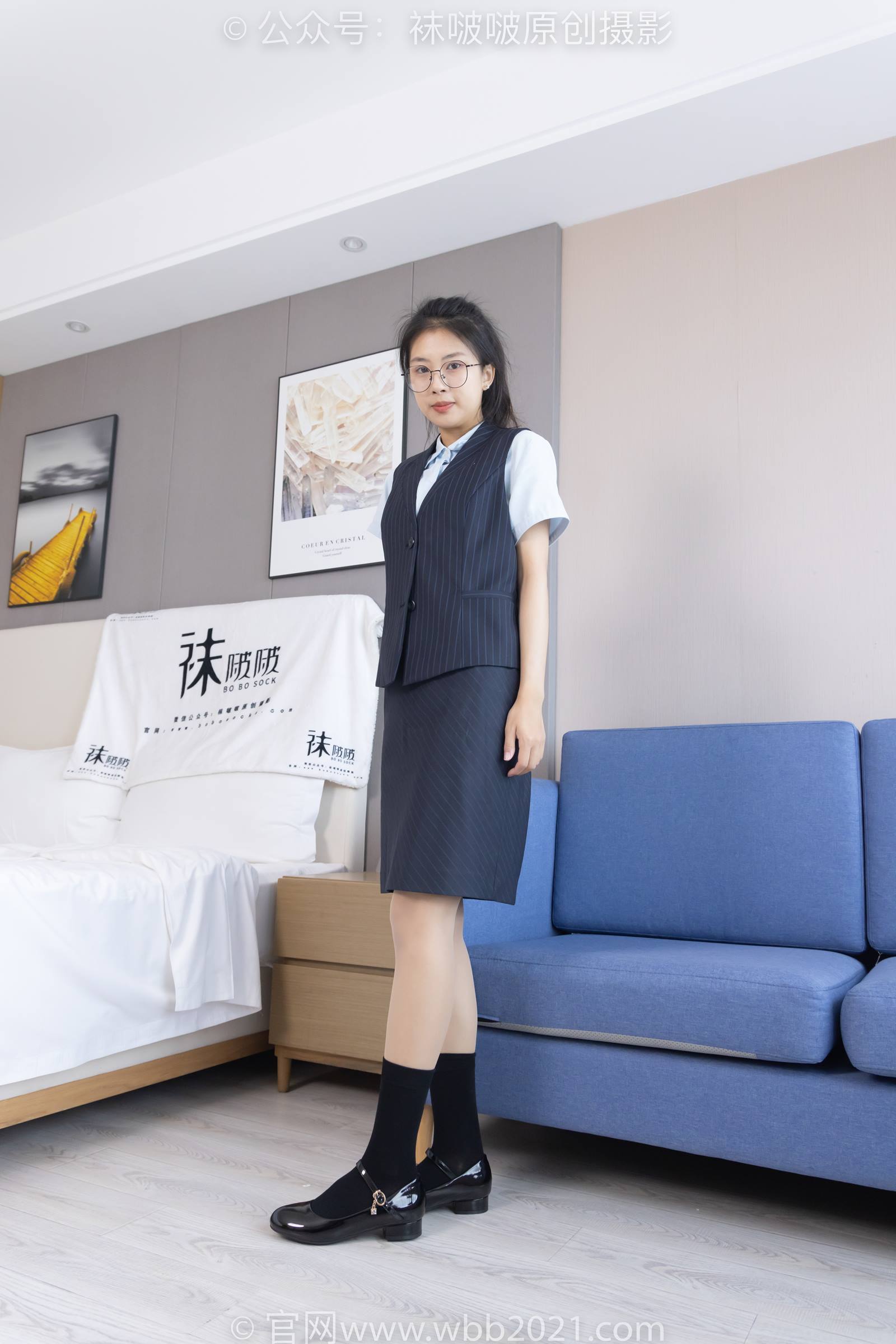 图片[135]-[BoBoSocks袜啵啵]NO.324 奶油-高跟鞋、皮鞋、黑棉袜、油亮肉丝[140P] – 速更版-美库