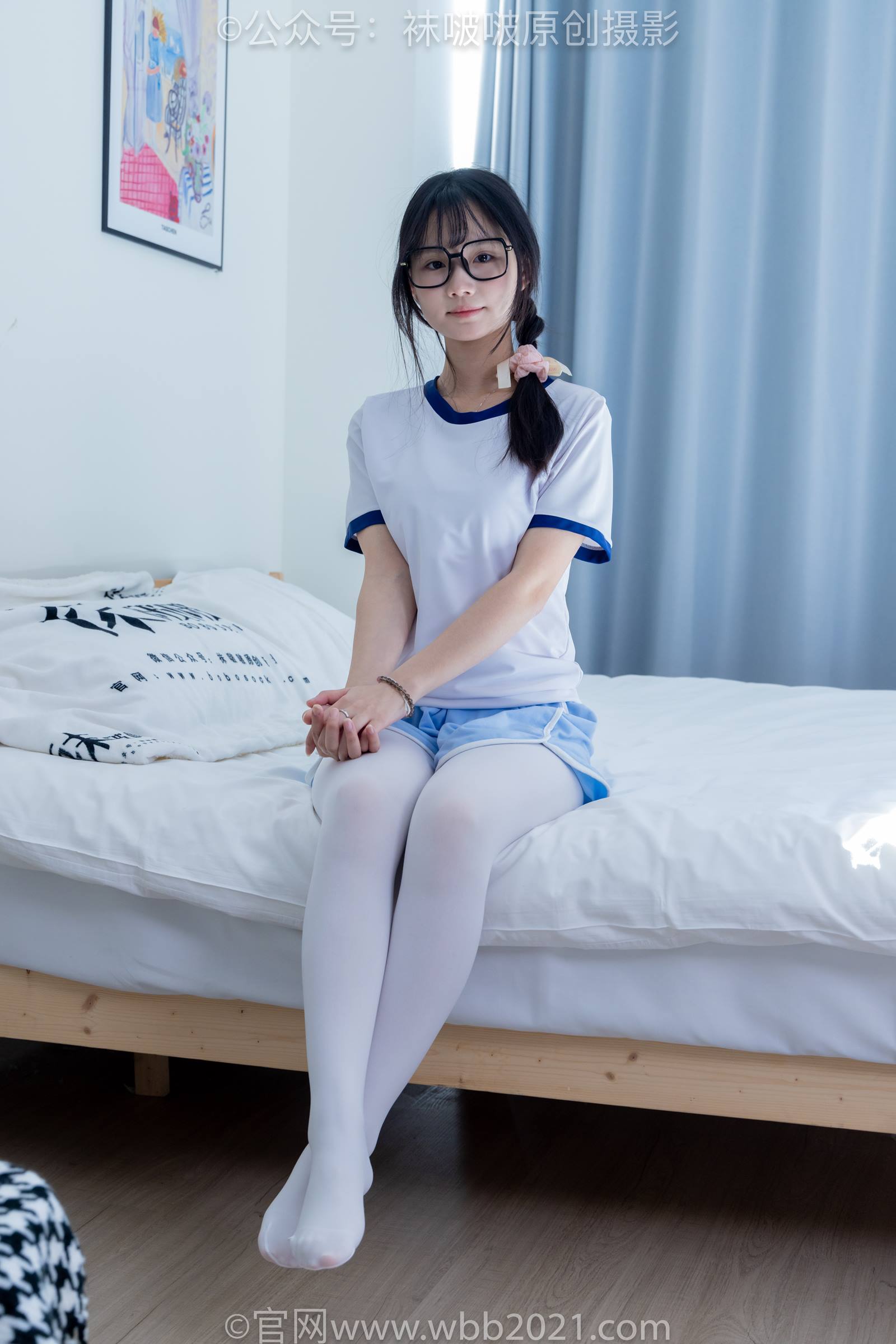 图片[129]-[BoBoSocks袜啵啵]NO.325 甜甜圈-皮鞋、厚白丝[145P] – 速更版-美库