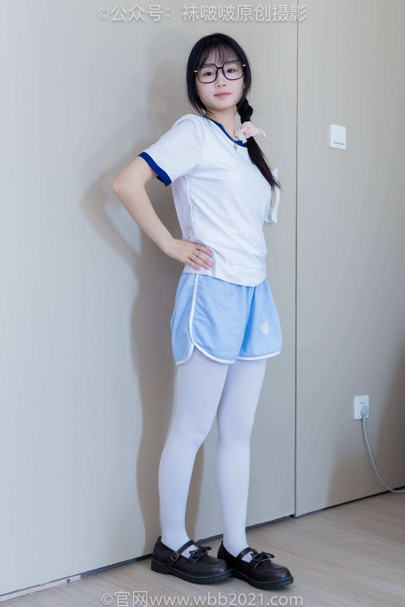 图片[145]-[BoBoSocks袜啵啵]NO.325 甜甜圈-皮鞋、厚白丝[145P] – 速更版-美库