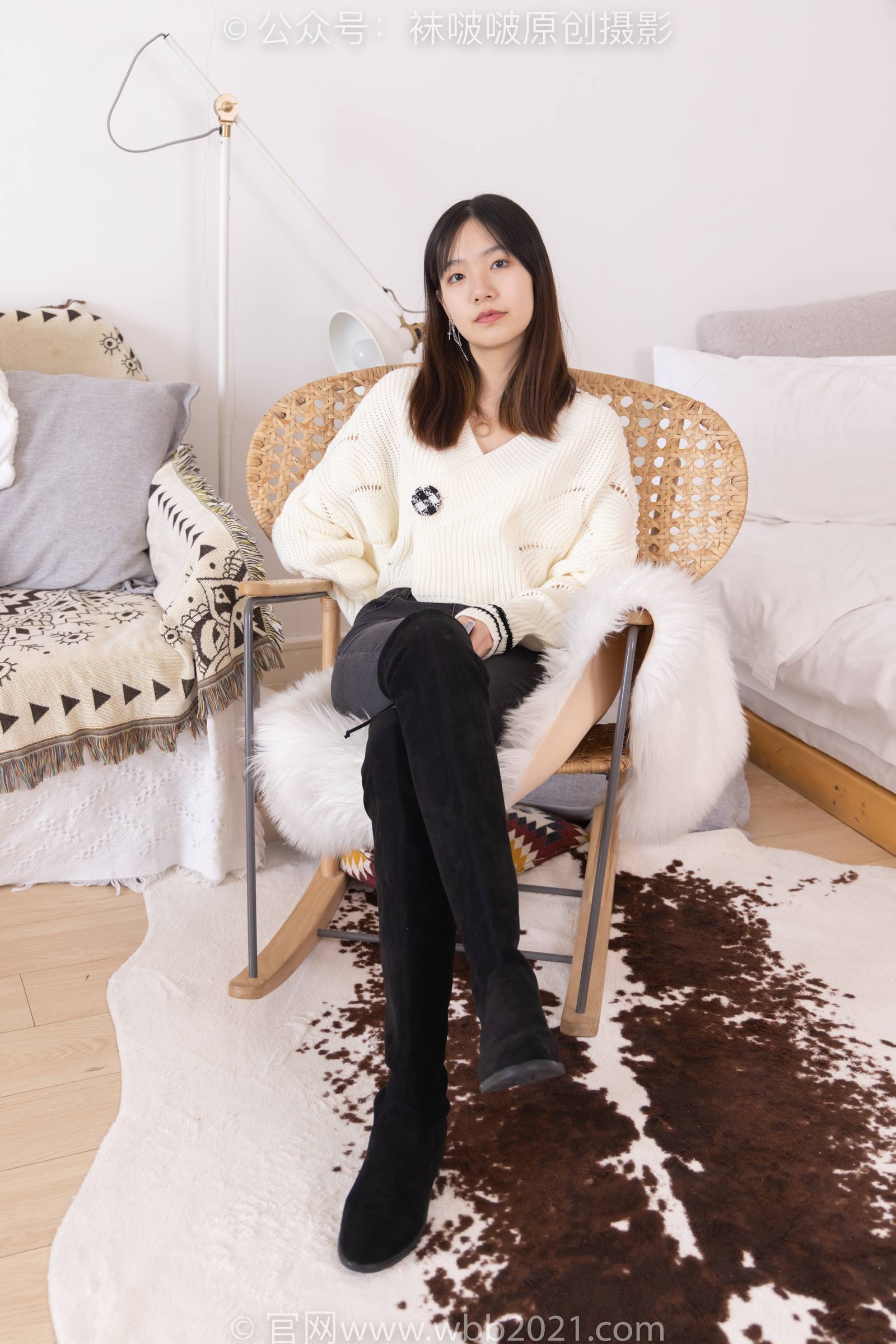 图片[152]-[BoBoSocks袜啵啵]NO.326 小甜豆-长靴、油亮灰丝、裤里丝[155P] – 速更版-美库