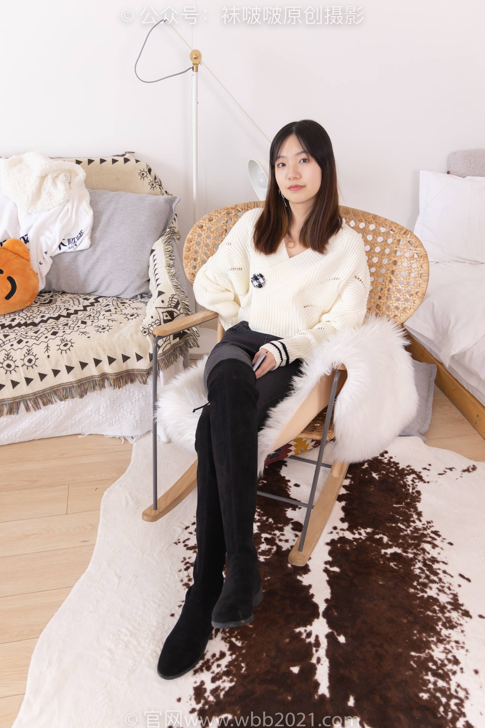 图片[153]-[BoBoSocks袜啵啵]NO.326 小甜豆-长靴、油亮灰丝、裤里丝[155P] – 速更版-美库