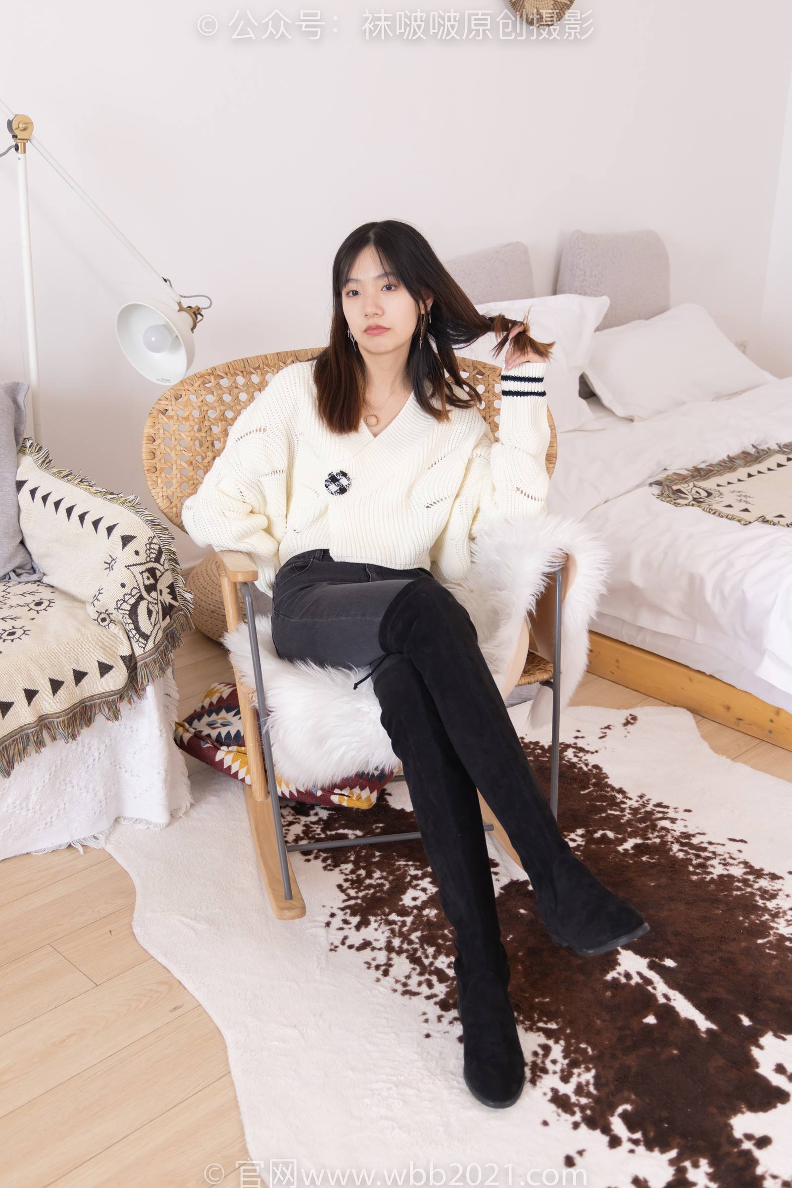 图片[155]-[BoBoSocks袜啵啵]NO.326 小甜豆-长靴、油亮灰丝、裤里丝[155P] – 速更版-美库