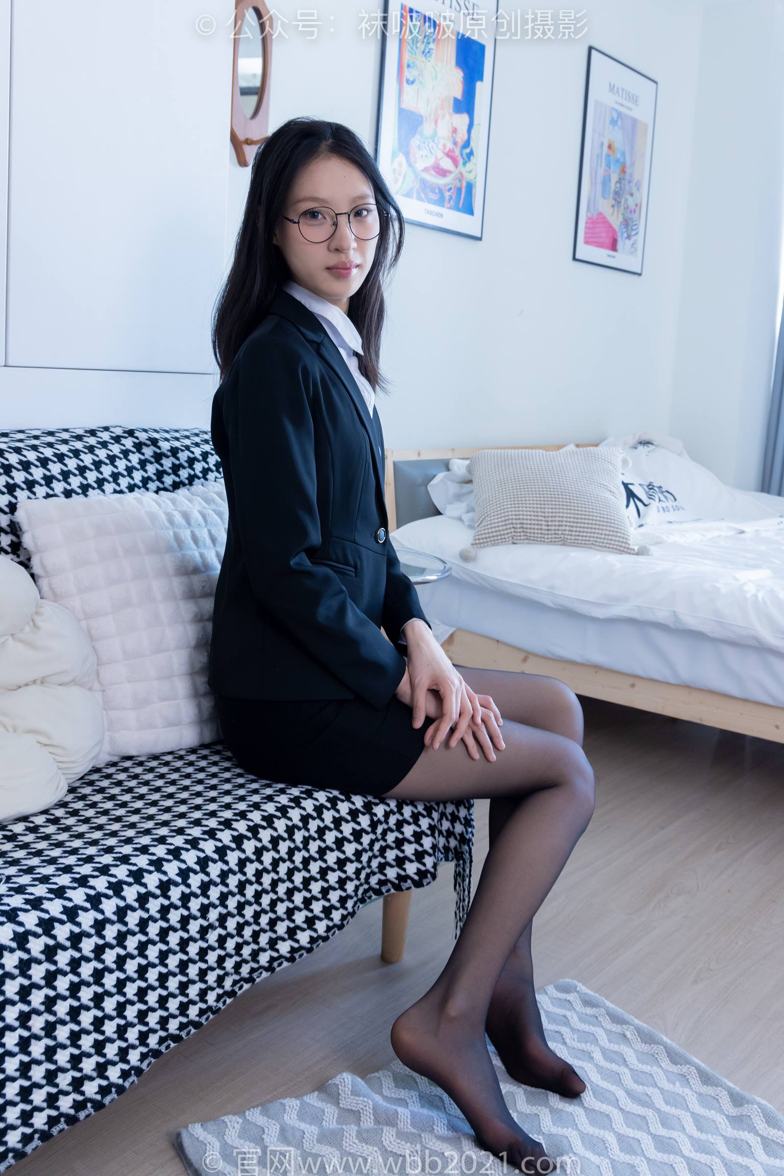 图片[129]-[BoBoSocks袜啵啵]NO.327 雪糕-高跟鞋、黑丝、ol风[140P] – 速更版-美库