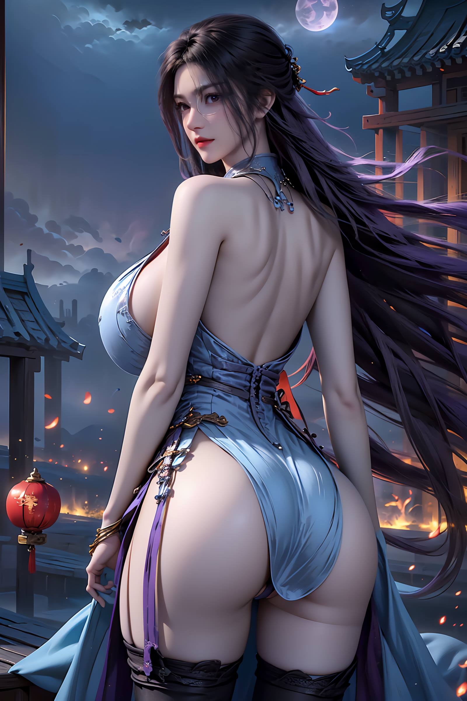 图片[58]-AI绘画 127 少年歌行 李寒衣 [81P] – 速更版-美库