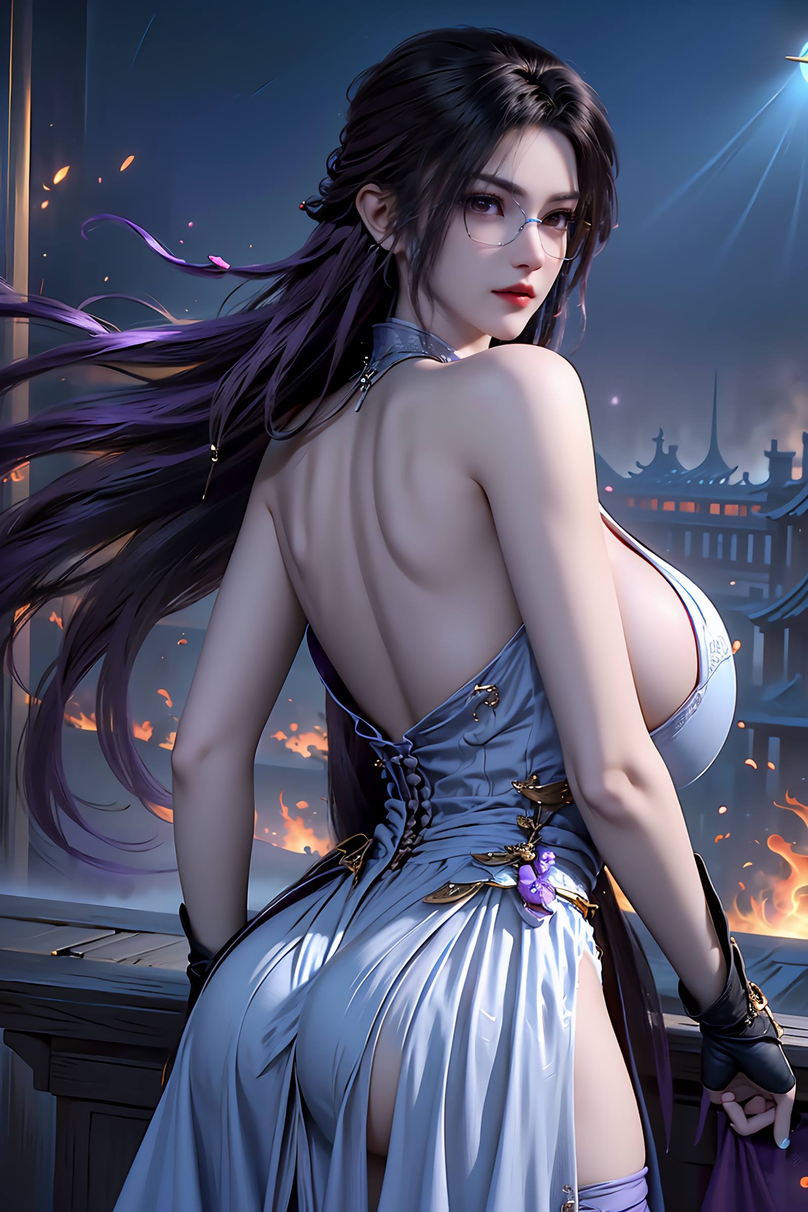 图片[64]-AI绘画 127 少年歌行 李寒衣 [81P] – 速更版-美库