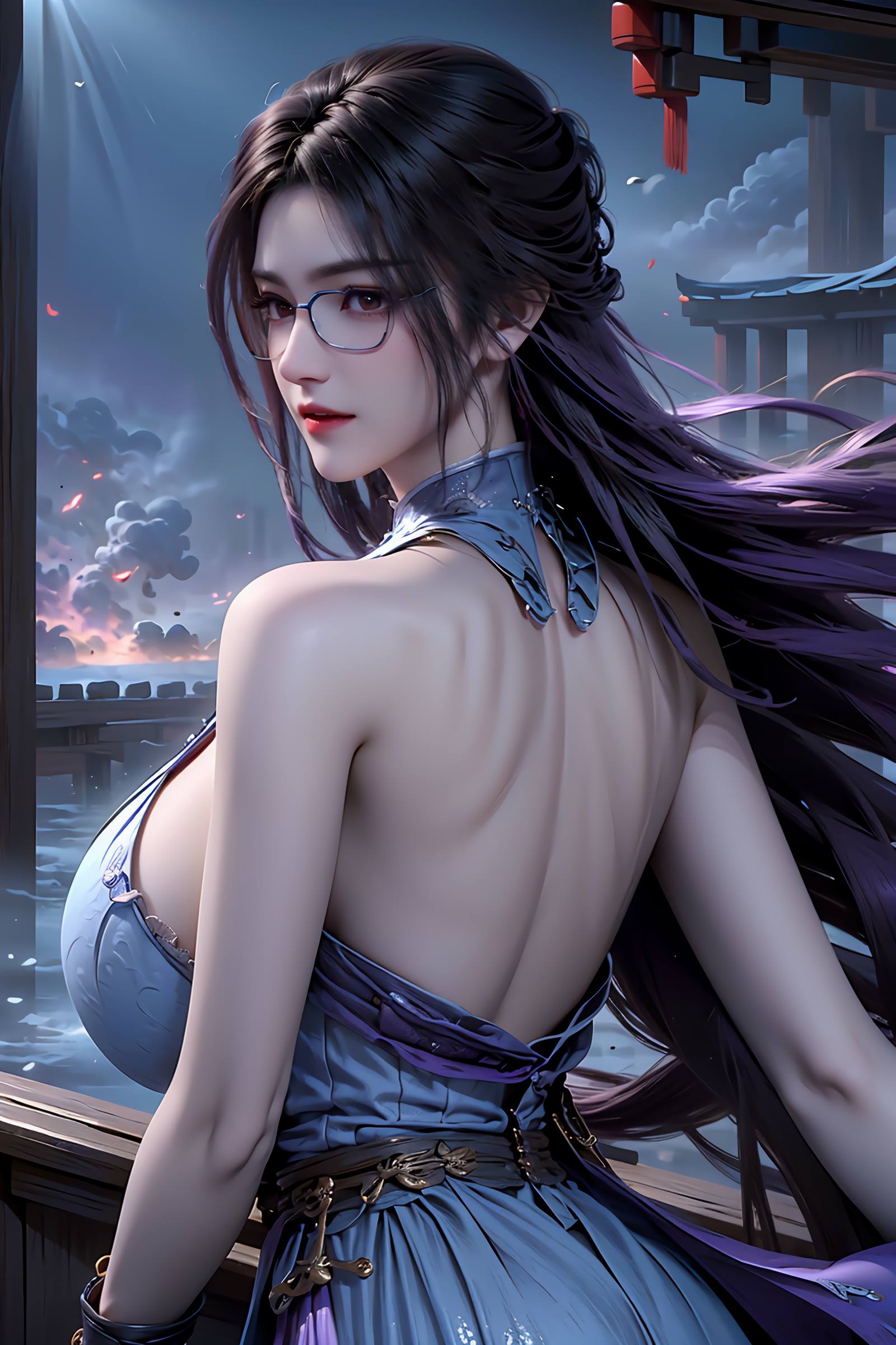 图片[65]-AI绘画 127 少年歌行 李寒衣 [81P] – 速更版-美库