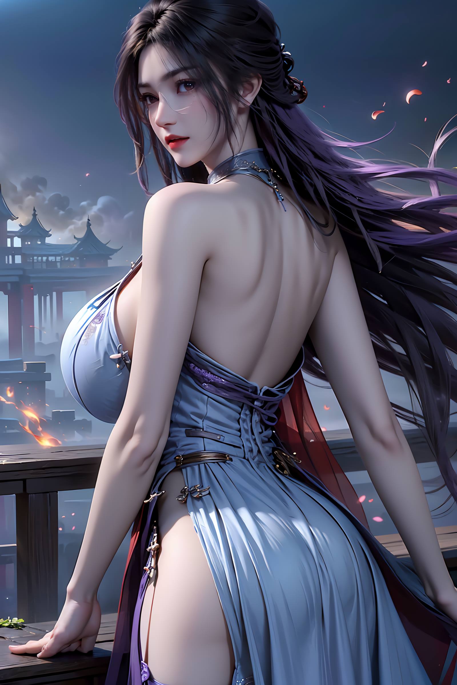 图片[70]-AI绘画 127 少年歌行 李寒衣 [81P] – 速更版-美库