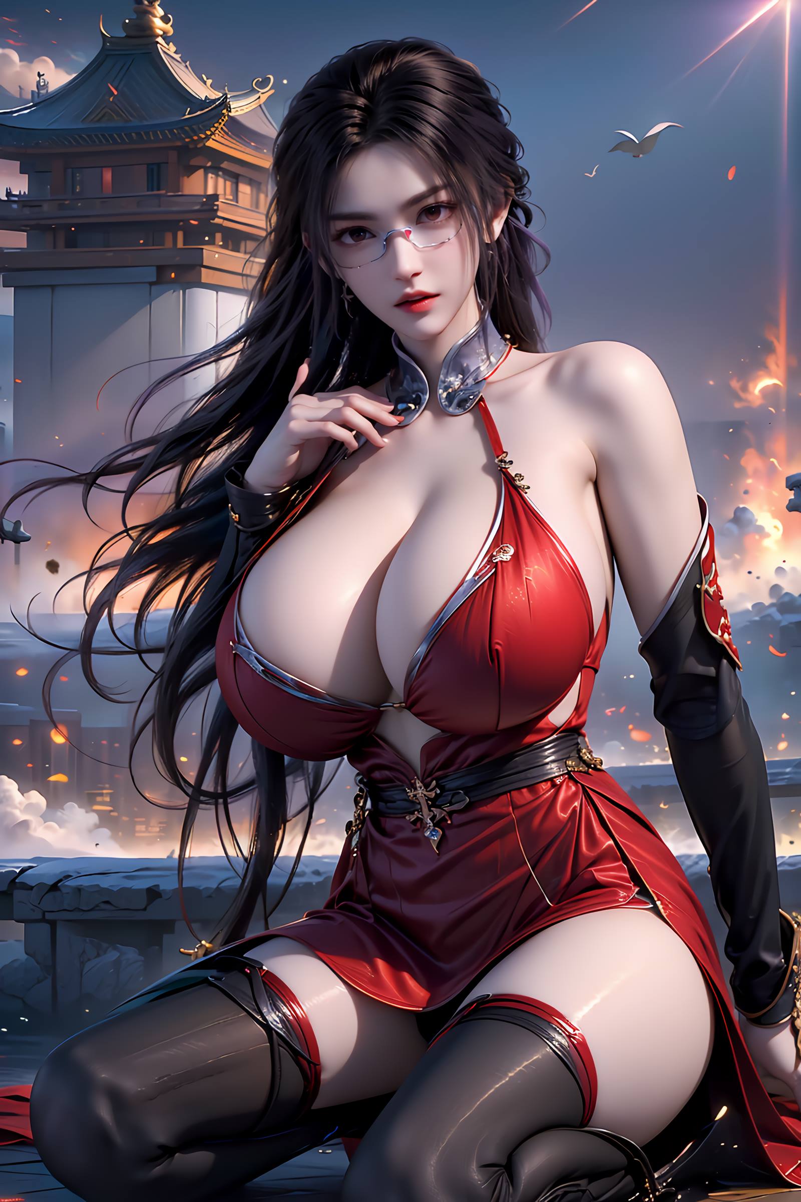 图片[76]-AI绘画 127 少年歌行 李寒衣 [81P] – 速更版-美库