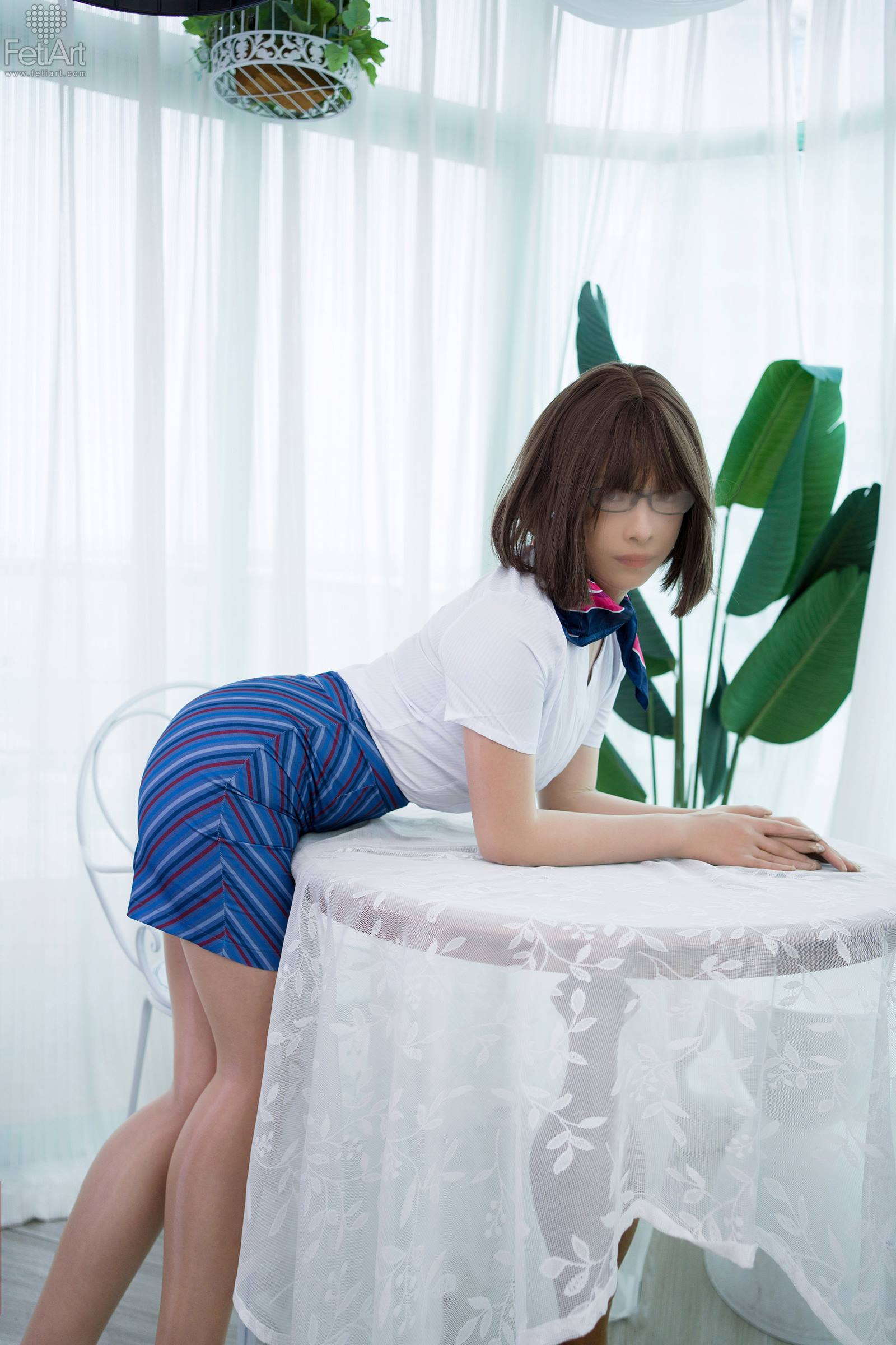 图片[30]-[FetiArt尚物集]NO.00074 Stewardess’s Special Interests[46P] – 速更版-美库