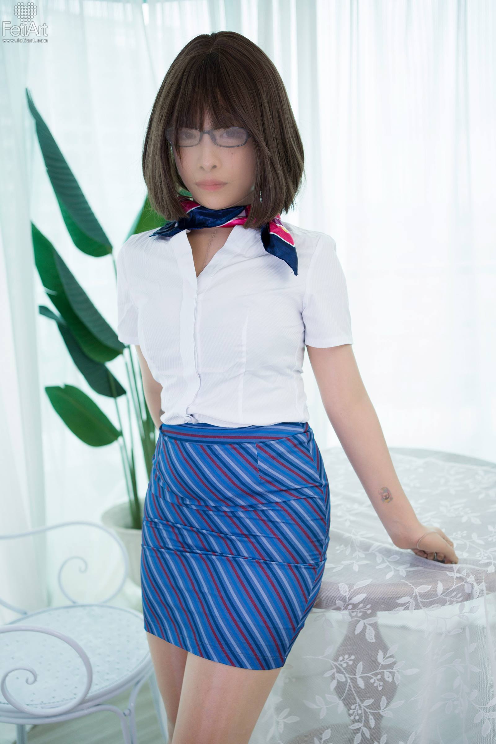 图片[33]-[FetiArt尚物集]NO.00074 Stewardess’s Special Interests[46P] – 速更版-美库