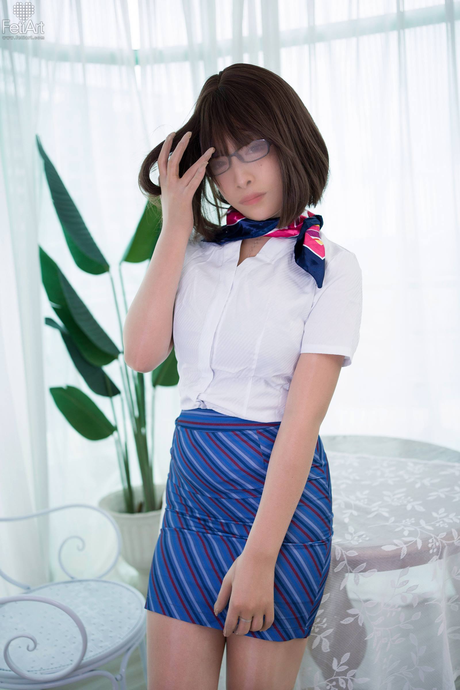 图片[36]-[FetiArt尚物集]NO.00074 Stewardess’s Special Interests[46P] – 速更版-美库