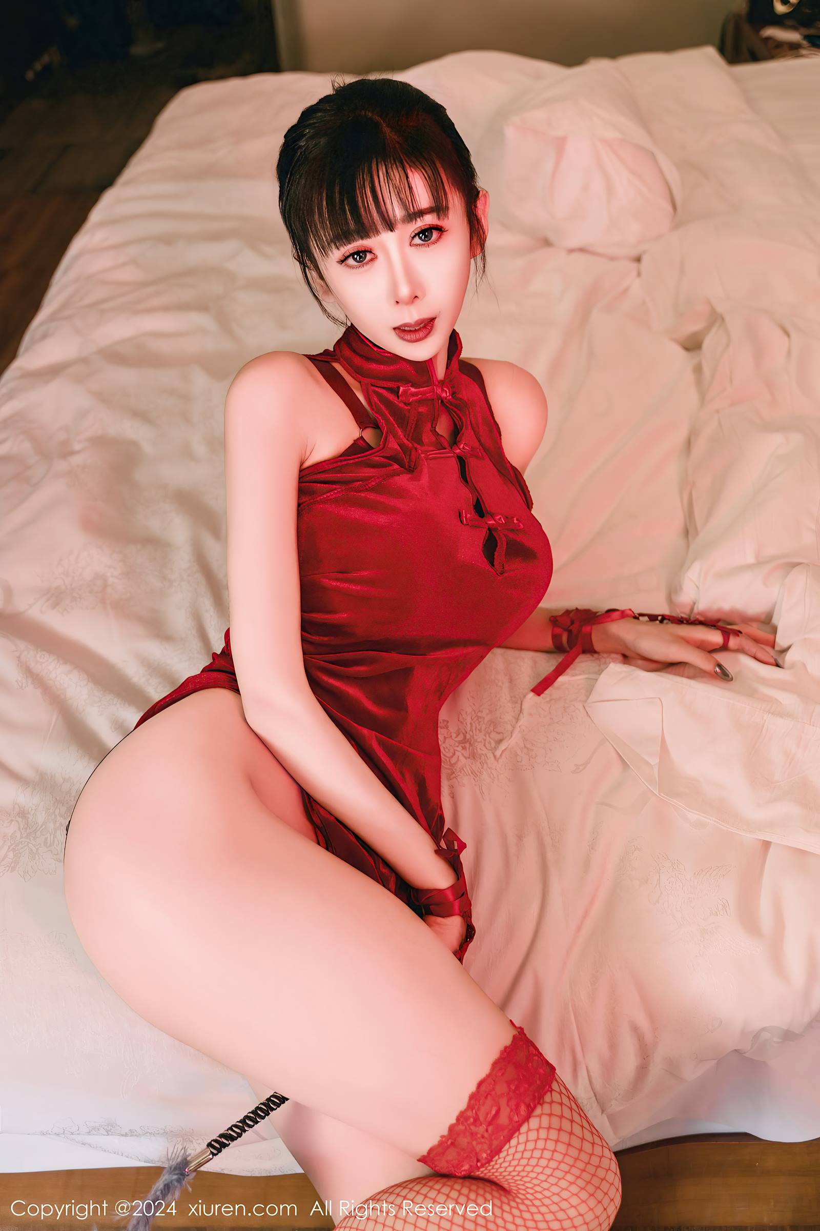 图片[17]-[Xiuren秀人网]2024.02.01 NO.8047 宝宝甜 红色渔网袜 [25+1P] – 速更版-美库