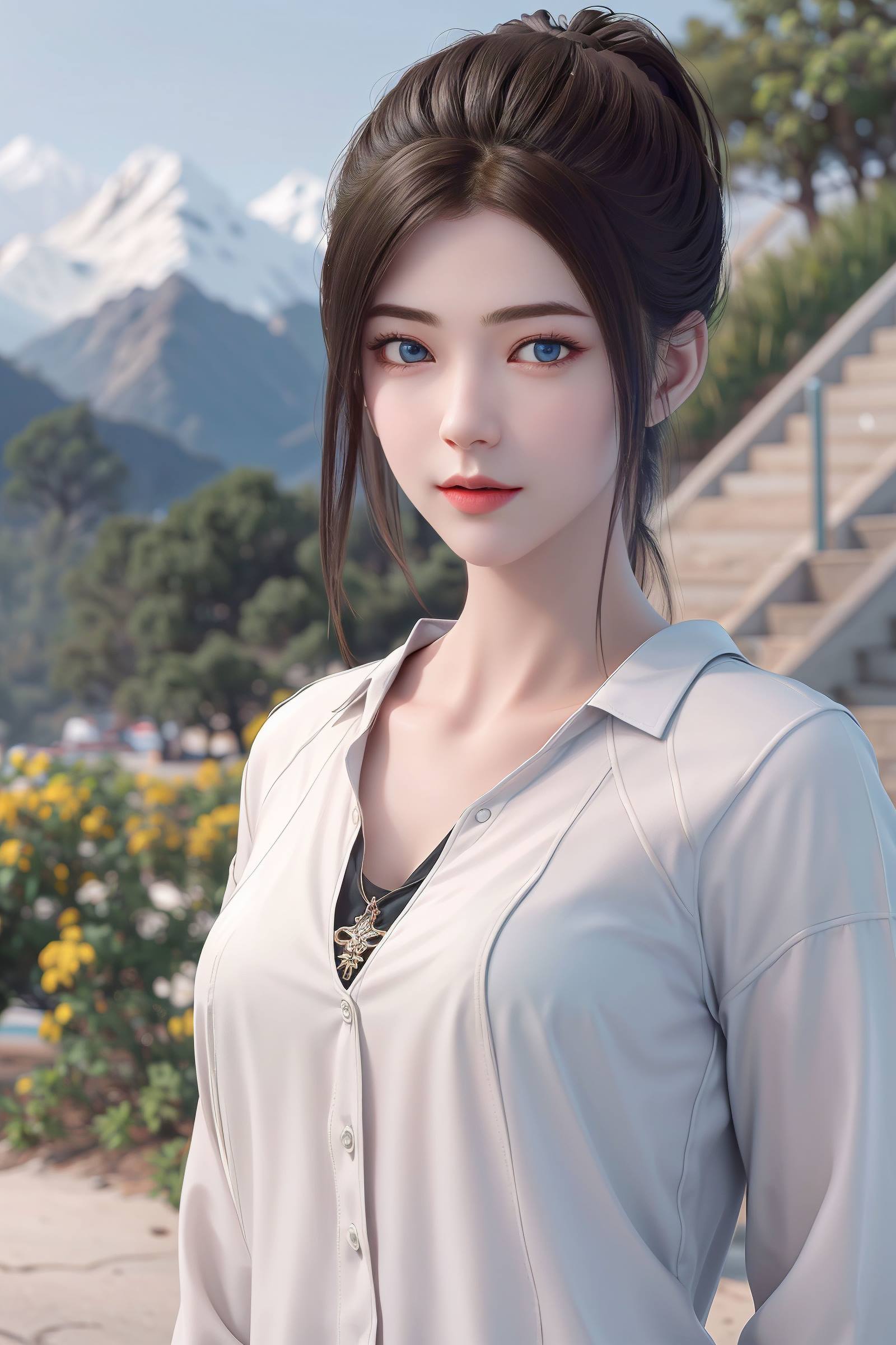 图片[12]-AI绘画 130 龙蛇演义-唐紫尘白衬衫[20P] – 速更版-美库