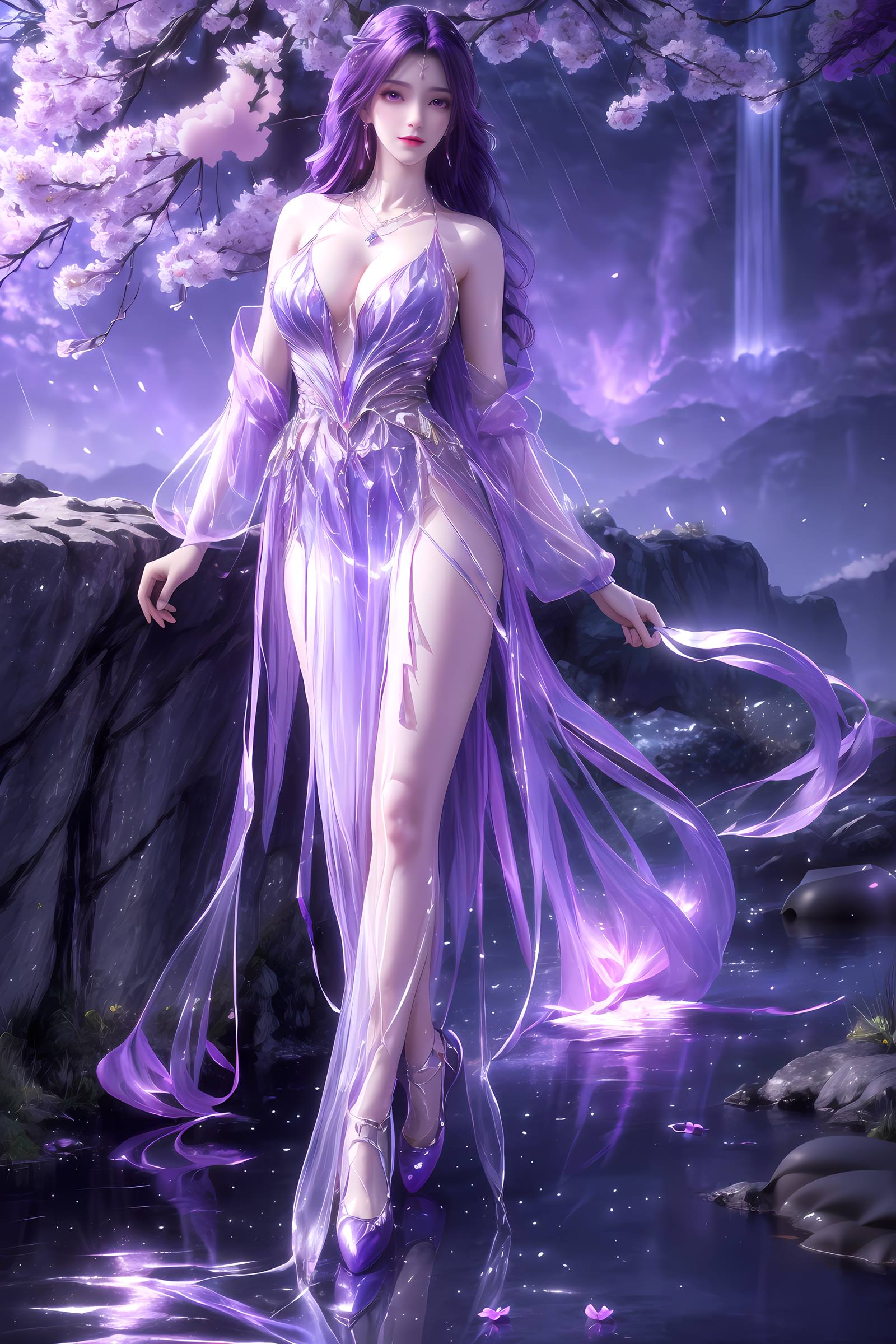 图片[18]-AI绘画 131 完美世界-云曦[21P] – 速更版-美库