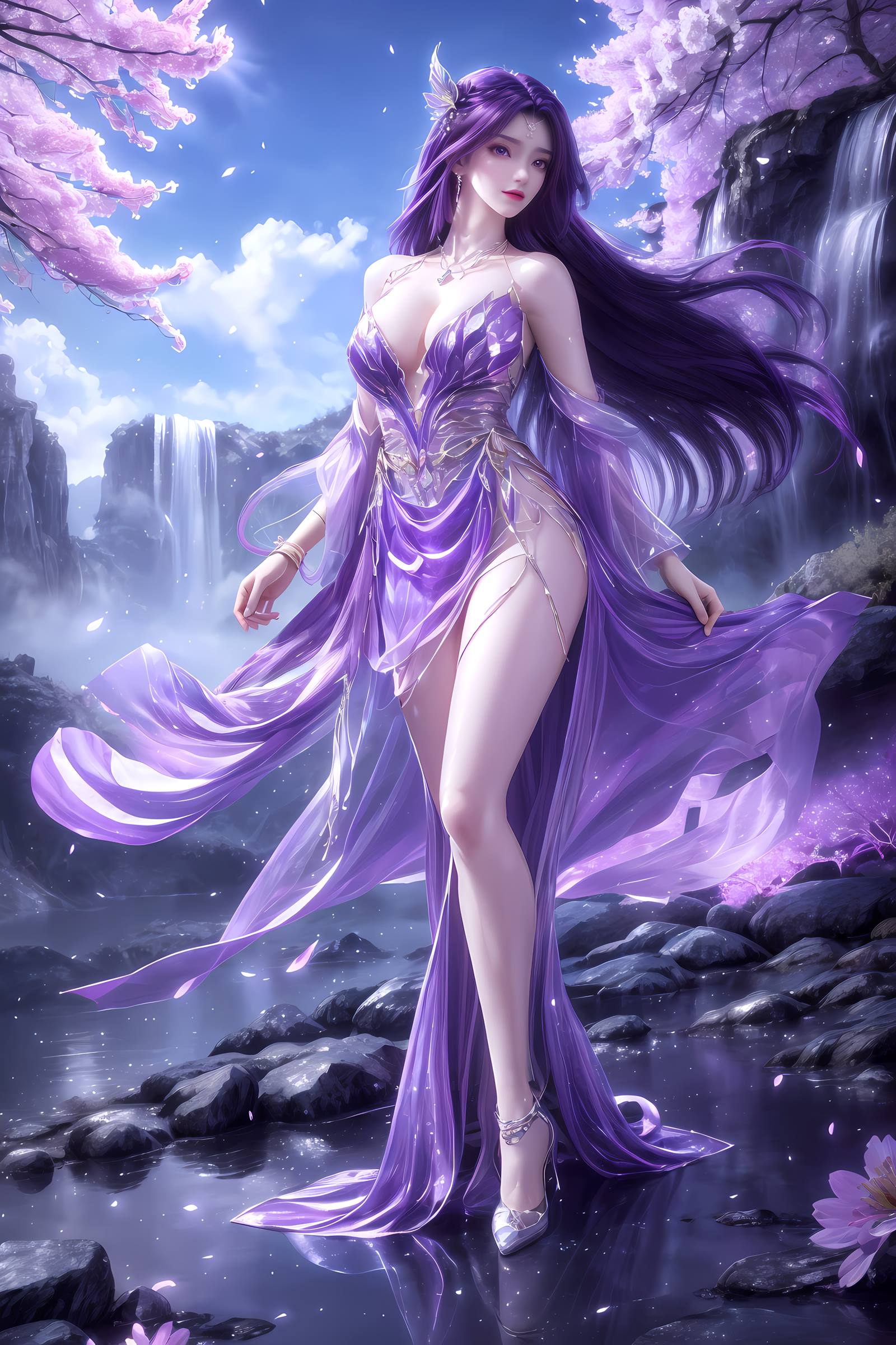 图片[20]-AI绘画 131 完美世界-云曦[21P] – 速更版-美库