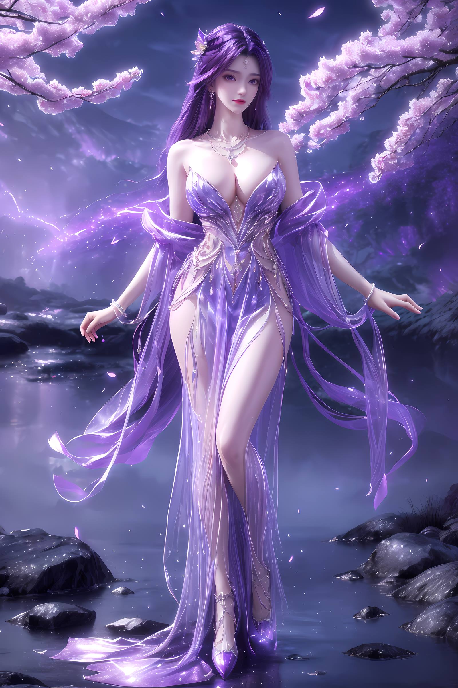 图片[21]-AI绘画 131 完美世界-云曦[21P] – 速更版-美库