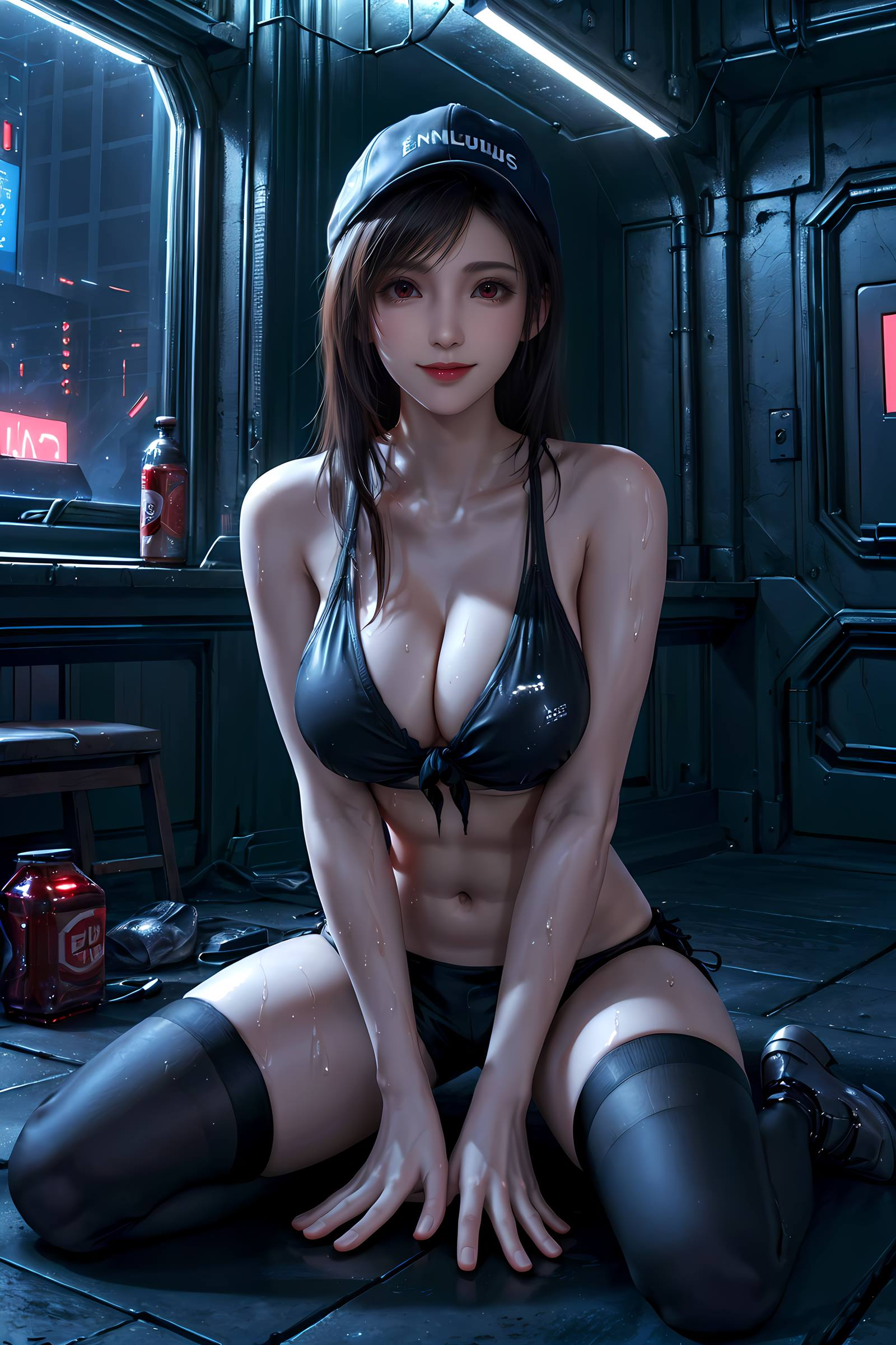 图片[13]-AI绘画 134 最终幻想-蒂法[19P] – 速更版-美库