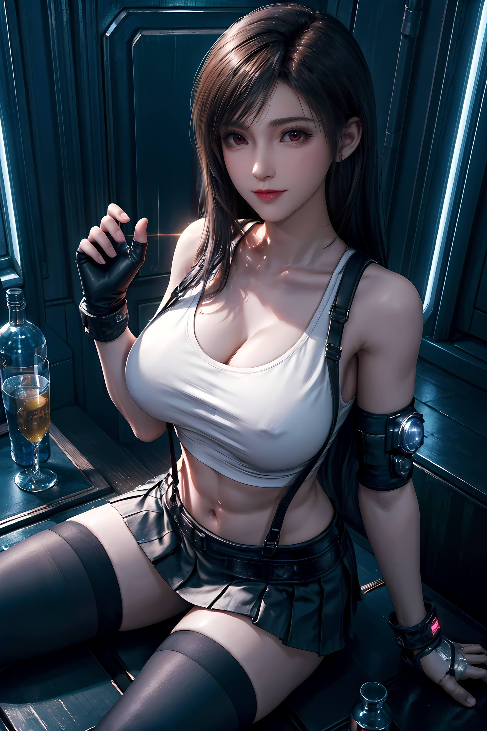 图片[17]-AI绘画 134 最终幻想-蒂法[19P] – 速更版-美库