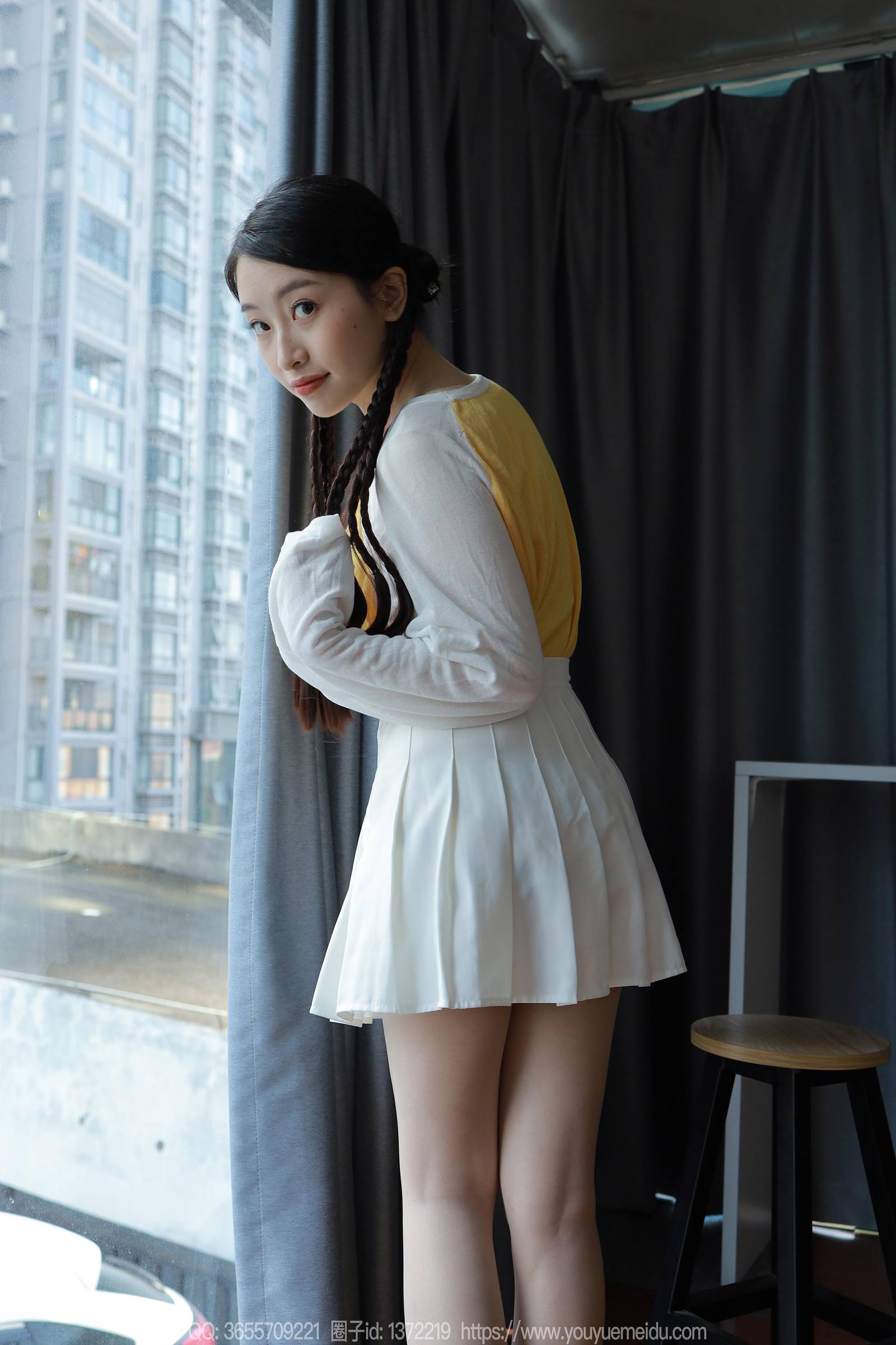 图片[34]-[IESS异思趣向] 2024.01.04 丝享家1629：小婕《俏皮麻花辫》[90P] – 速更版-美库