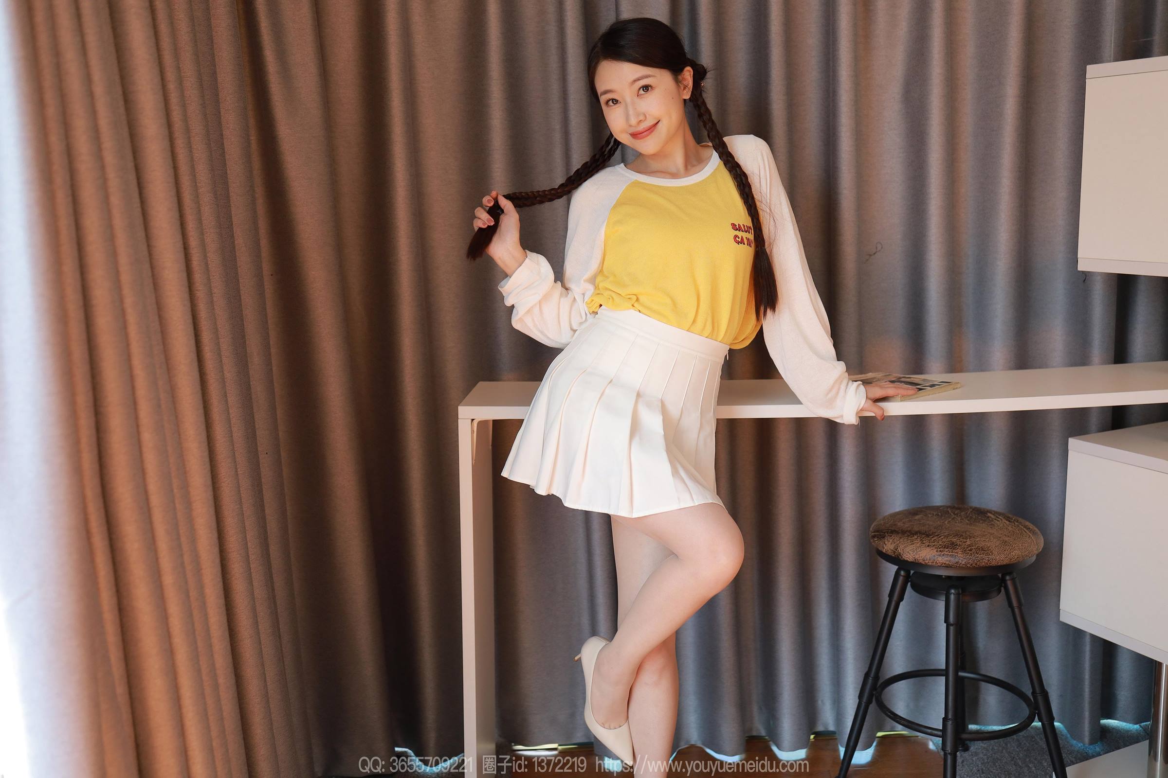 图片[82]-[IESS异思趣向] 2024.01.04 丝享家1629：小婕《俏皮麻花辫》[90P] – 速更版-美库