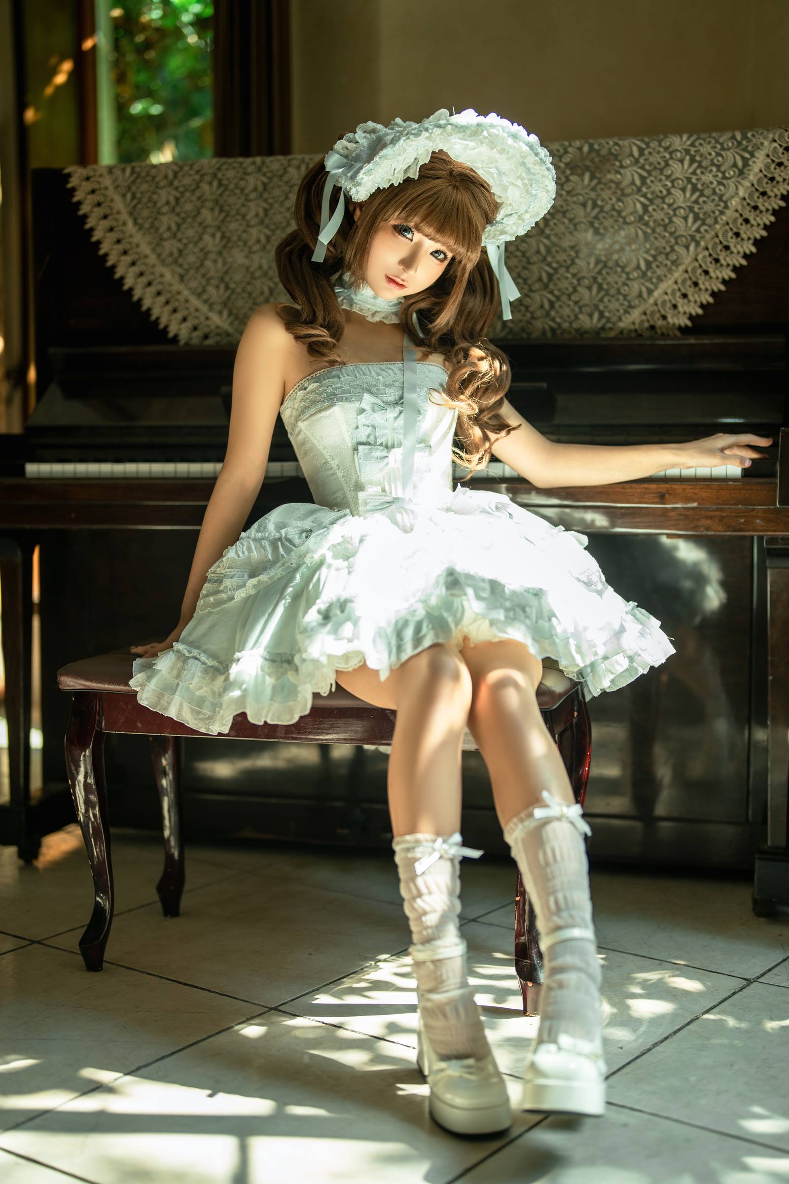 图片[23]-蠢沫沫  公主裙[31P] – 速更版-美库