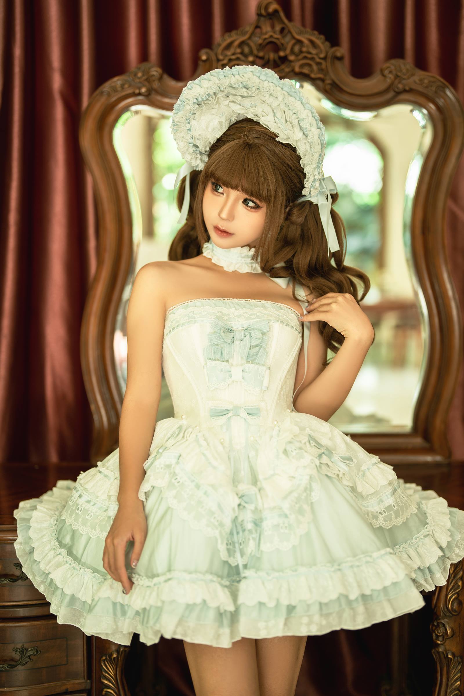 图片[29]-蠢沫沫  公主裙[31P] – 速更版-美库