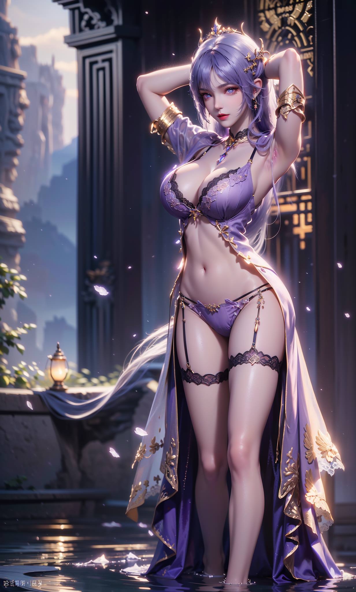 图片[11]-AI绘画 138 神印王座-圣采儿户外华丽[41P] – 速更版-美库