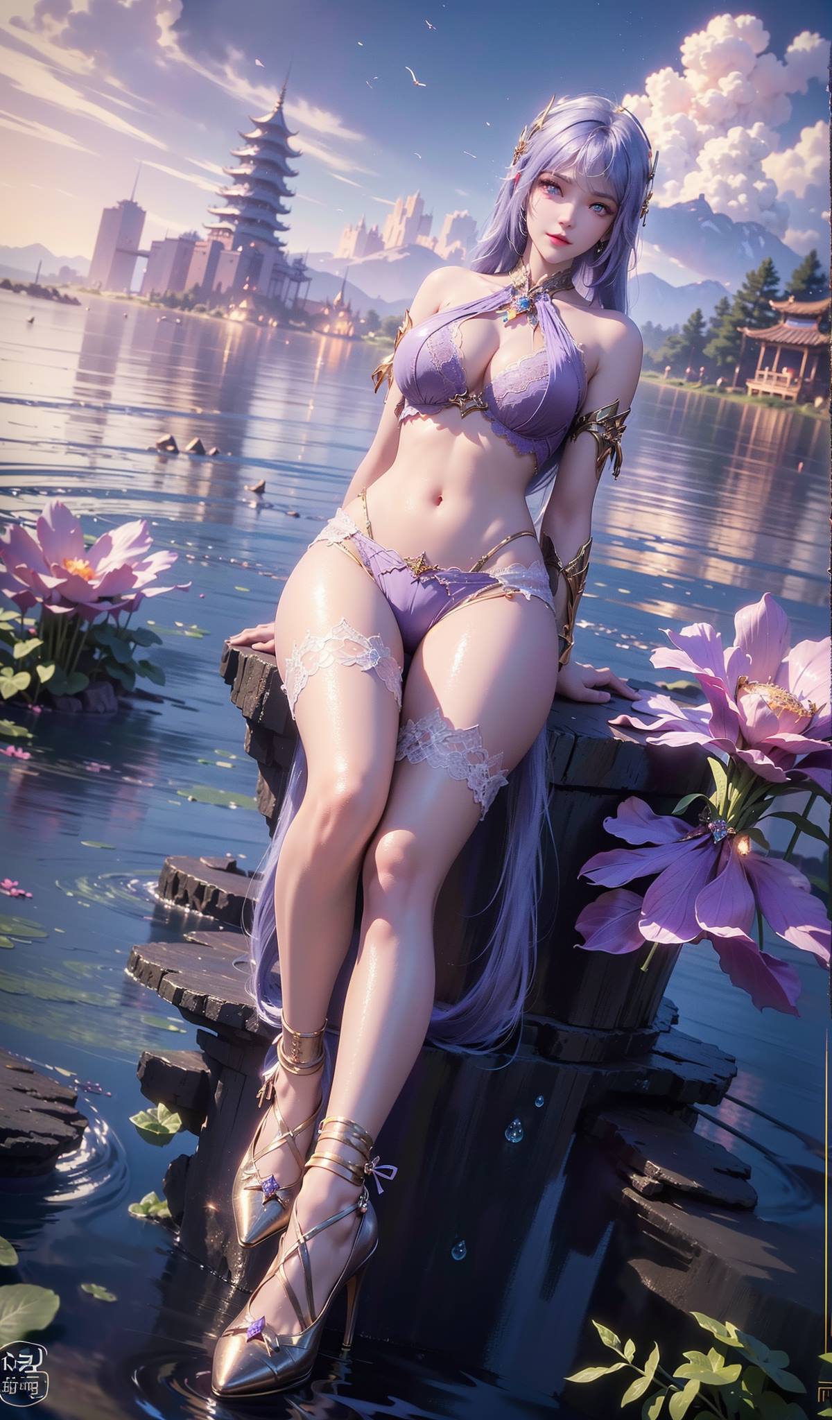 图片[21]-AI绘画 138 神印王座-圣采儿户外华丽[41P] – 速更版-美库