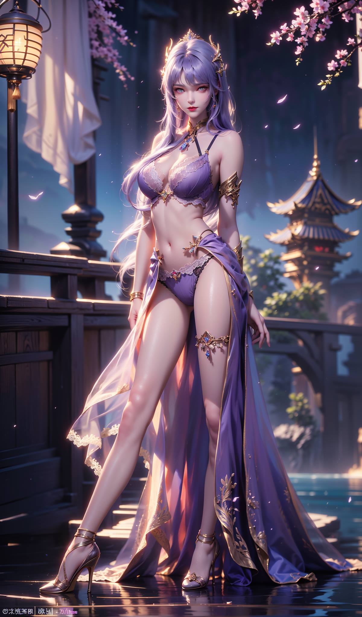 图片[23]-AI绘画 138 神印王座-圣采儿户外华丽[41P] – 速更版-美库