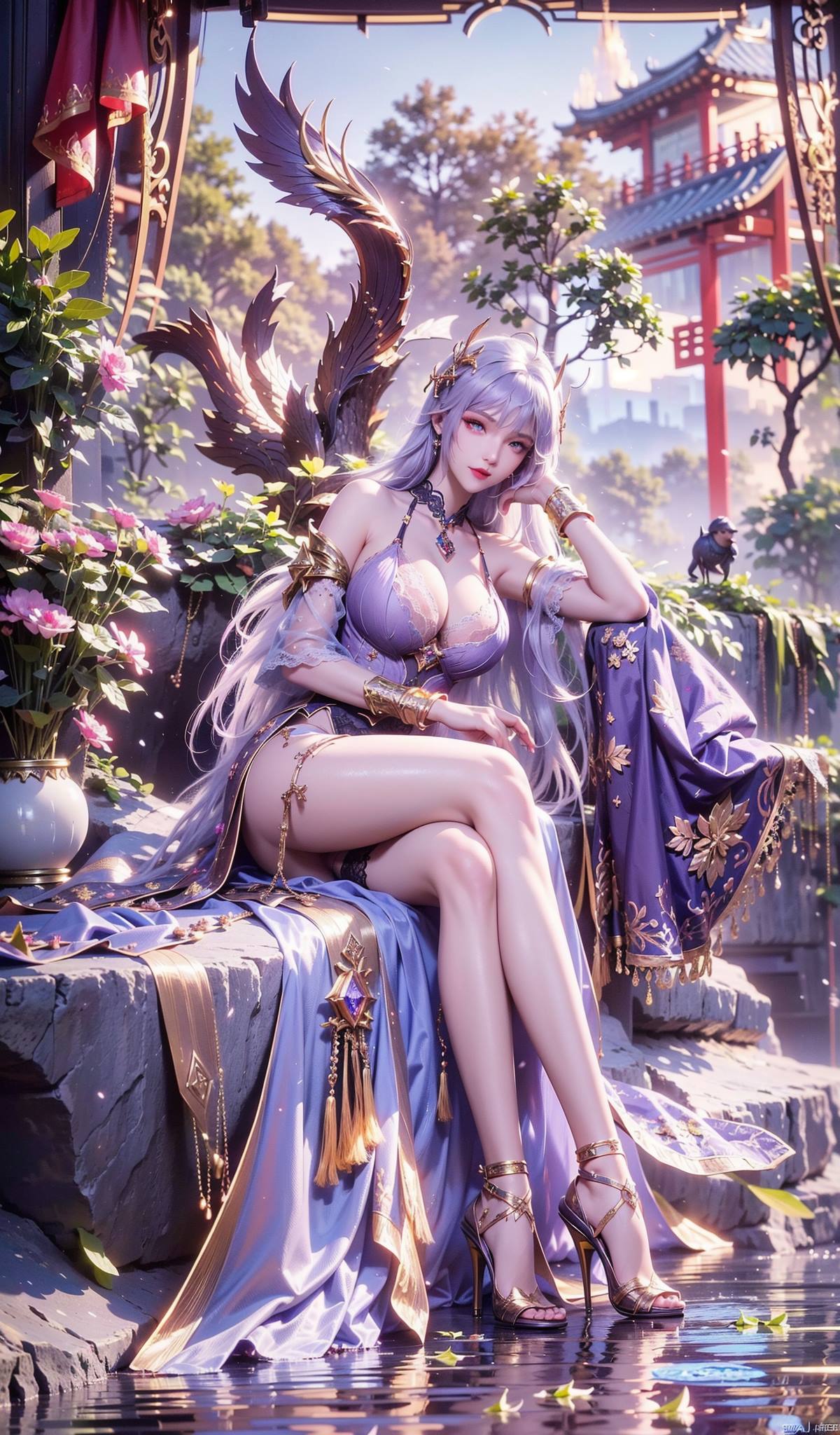 图片[28]-AI绘画 138 神印王座-圣采儿户外华丽[41P] – 速更版-美库