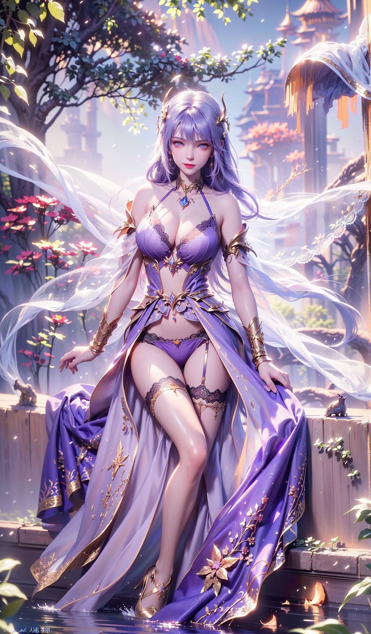 图片[37]-AI绘画 138 神印王座-圣采儿户外华丽[41P] – 速更版-美库