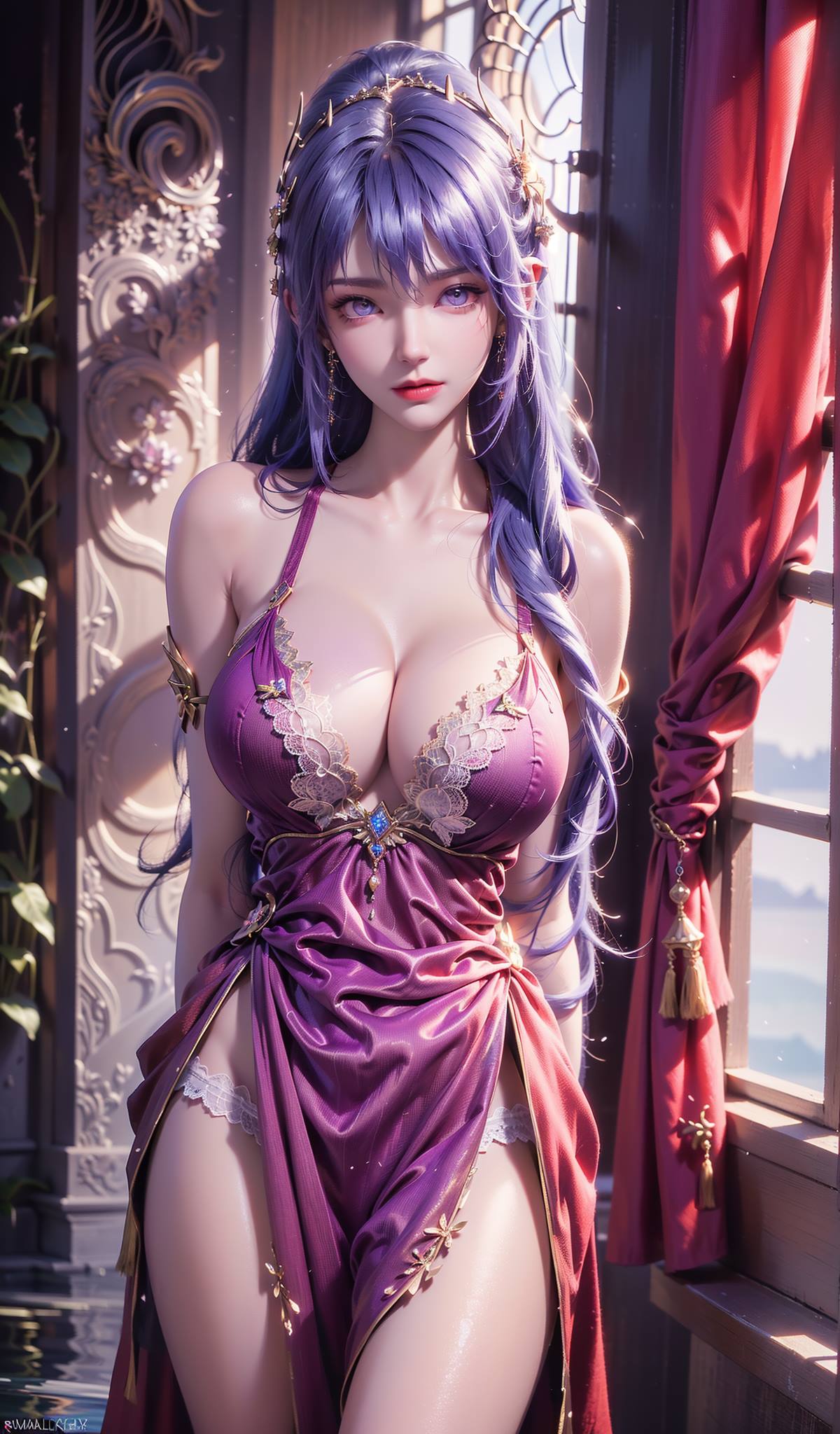 图片[39]-AI绘画 138 神印王座-圣采儿户外华丽[41P] – 速更版-美库