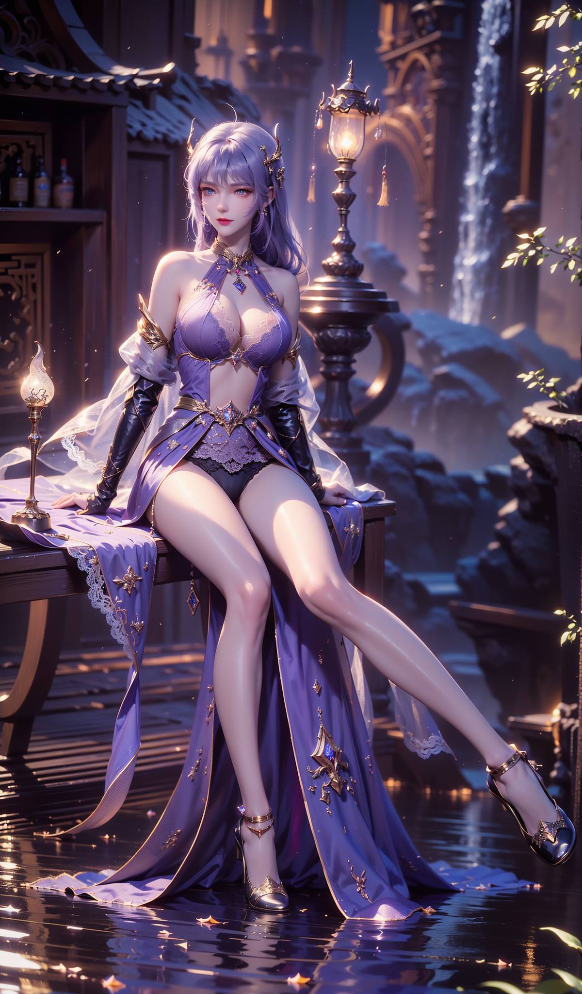 图片[40]-AI绘画 138 神印王座-圣采儿户外华丽[41P] – 速更版-美库