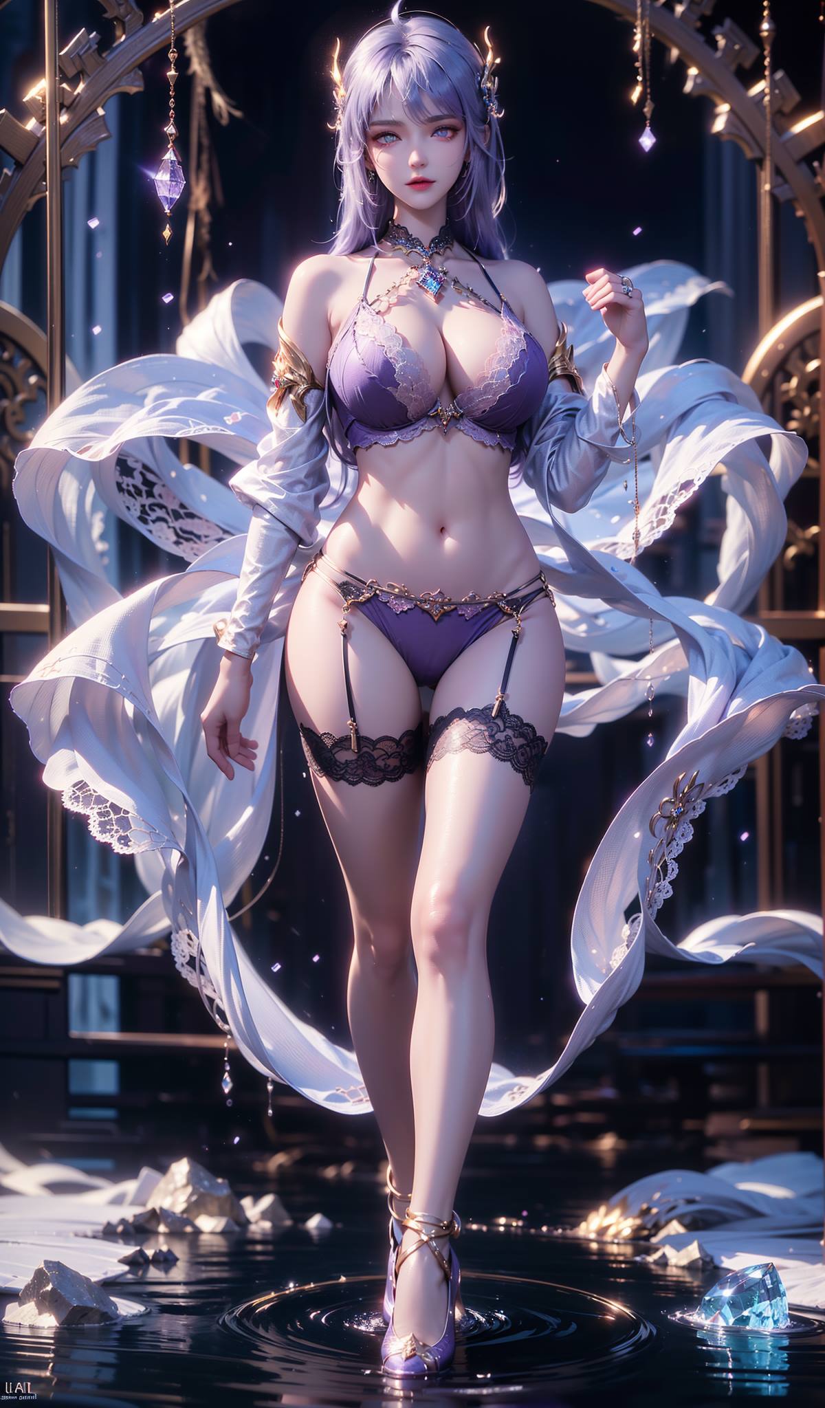 图片[43]-AI绘画 138 神印王座-圣采儿户外华丽[41P] – 速更版-美库