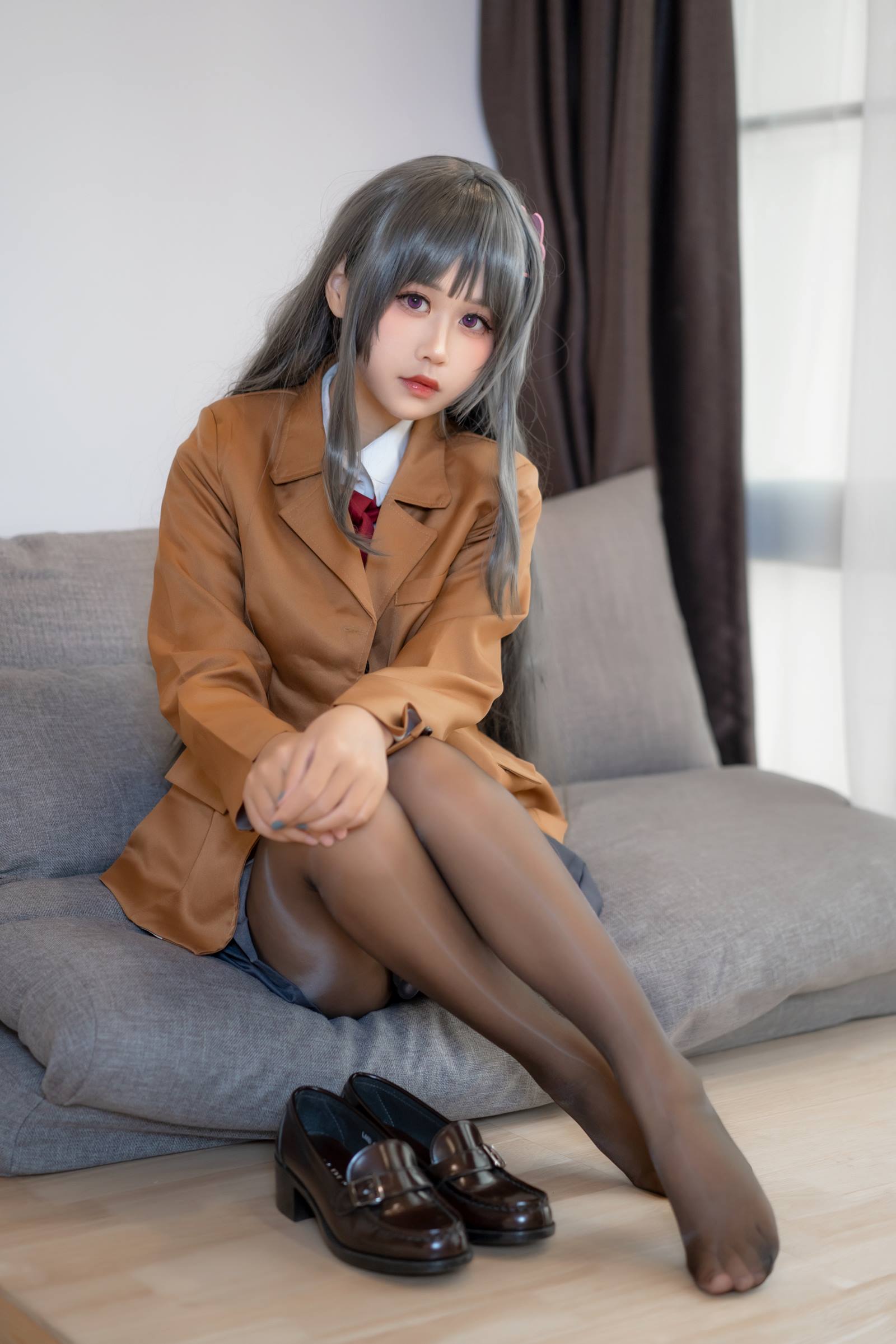 图片[15]-萌芽儿o0  – 麻衣学姐JK[22P] – 速更版-美库