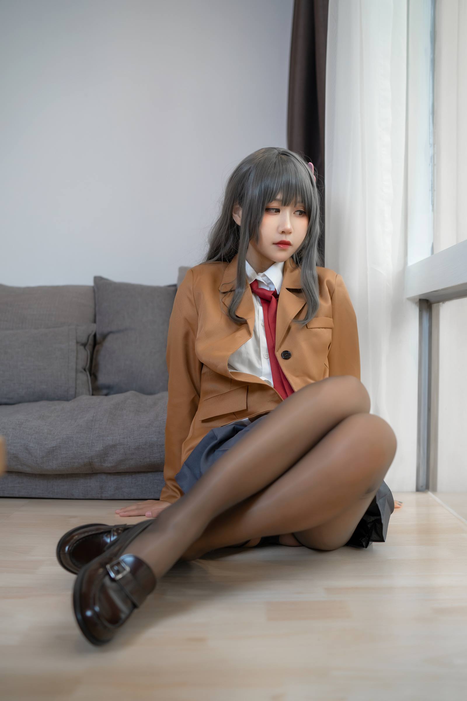 图片[16]-萌芽儿o0  – 麻衣学姐JK[22P] – 速更版-美库