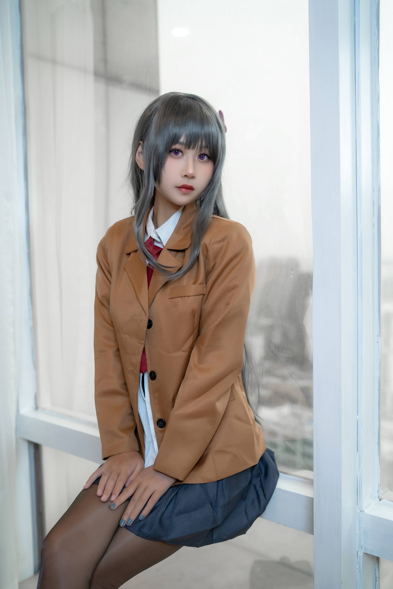 图片[18]-萌芽儿o0  – 麻衣学姐JK[22P] – 速更版-美库