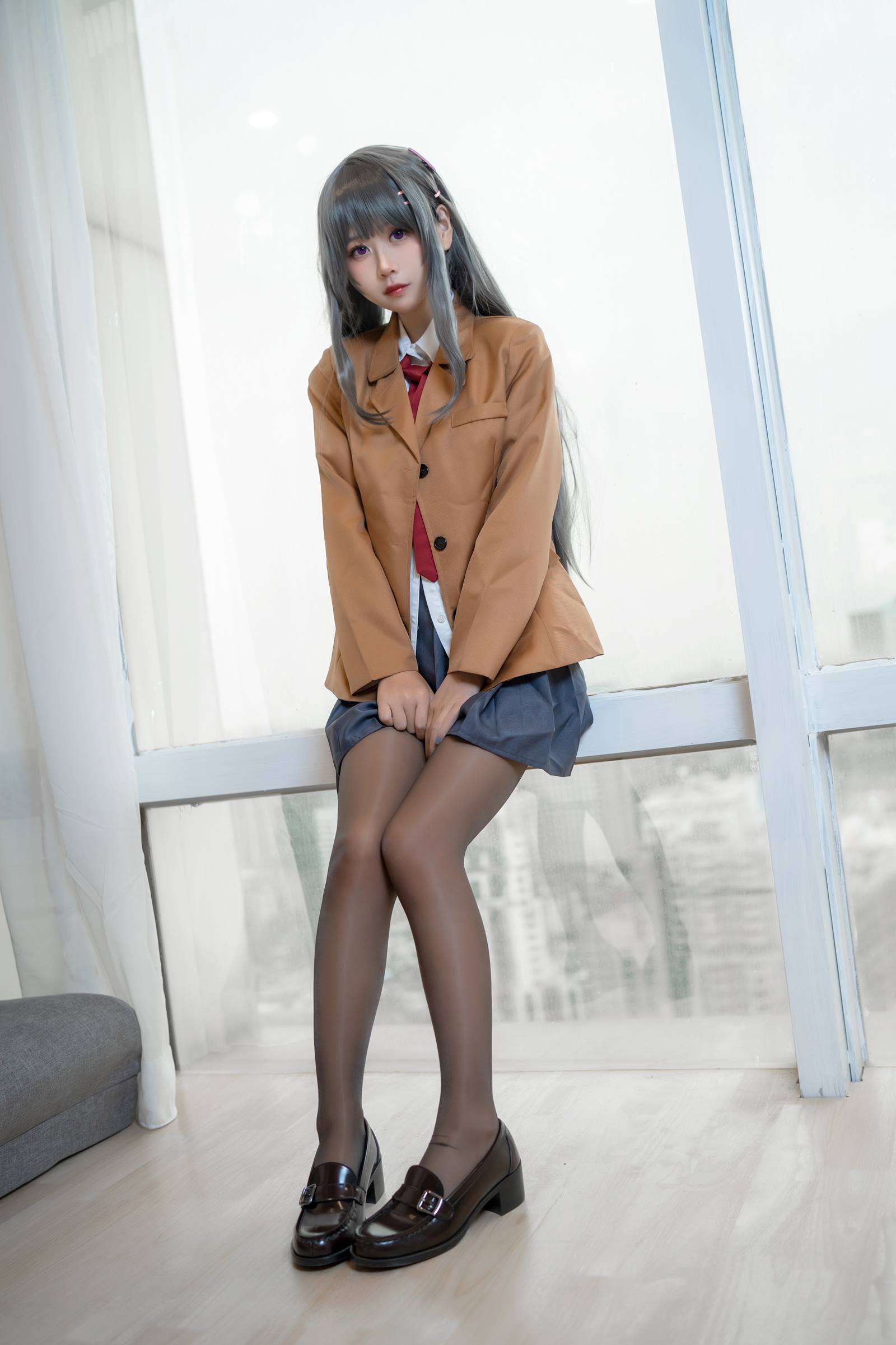 图片[19]-萌芽儿o0  – 麻衣学姐JK[22P] – 速更版-美库