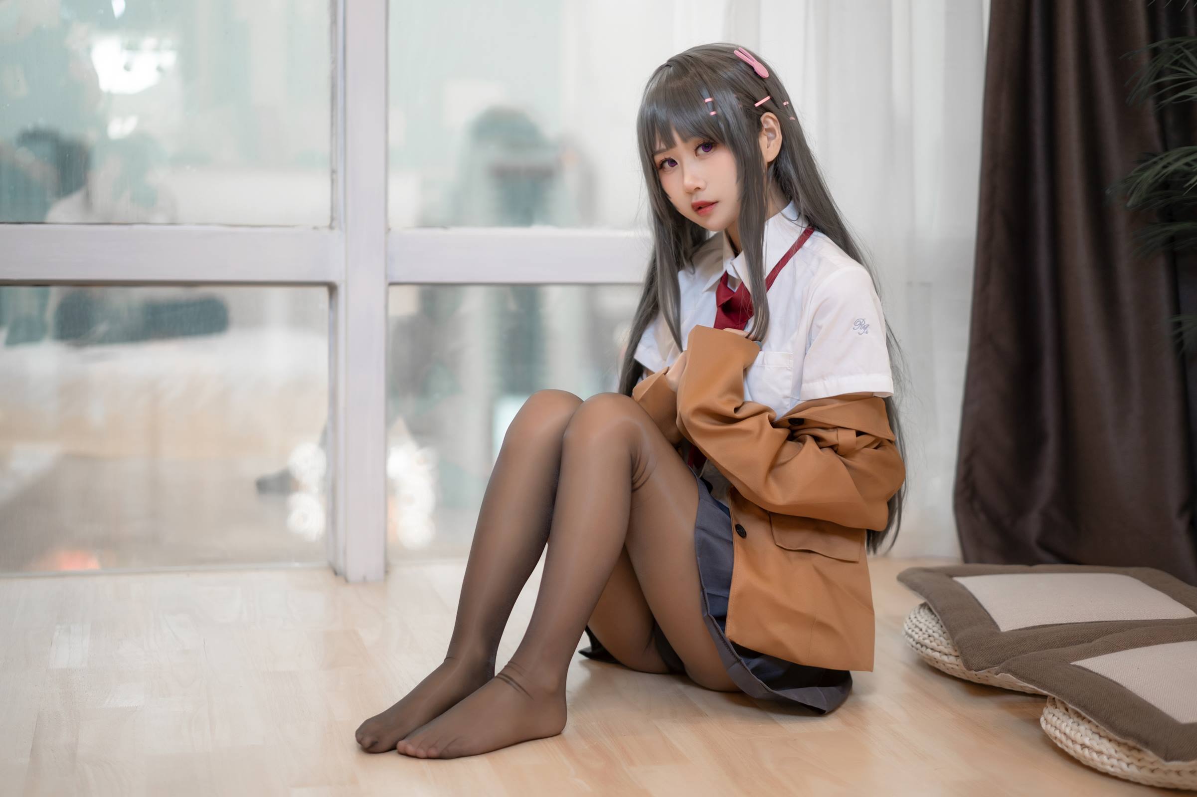 图片[20]-萌芽儿o0  – 麻衣学姐JK[22P] – 速更版-美库