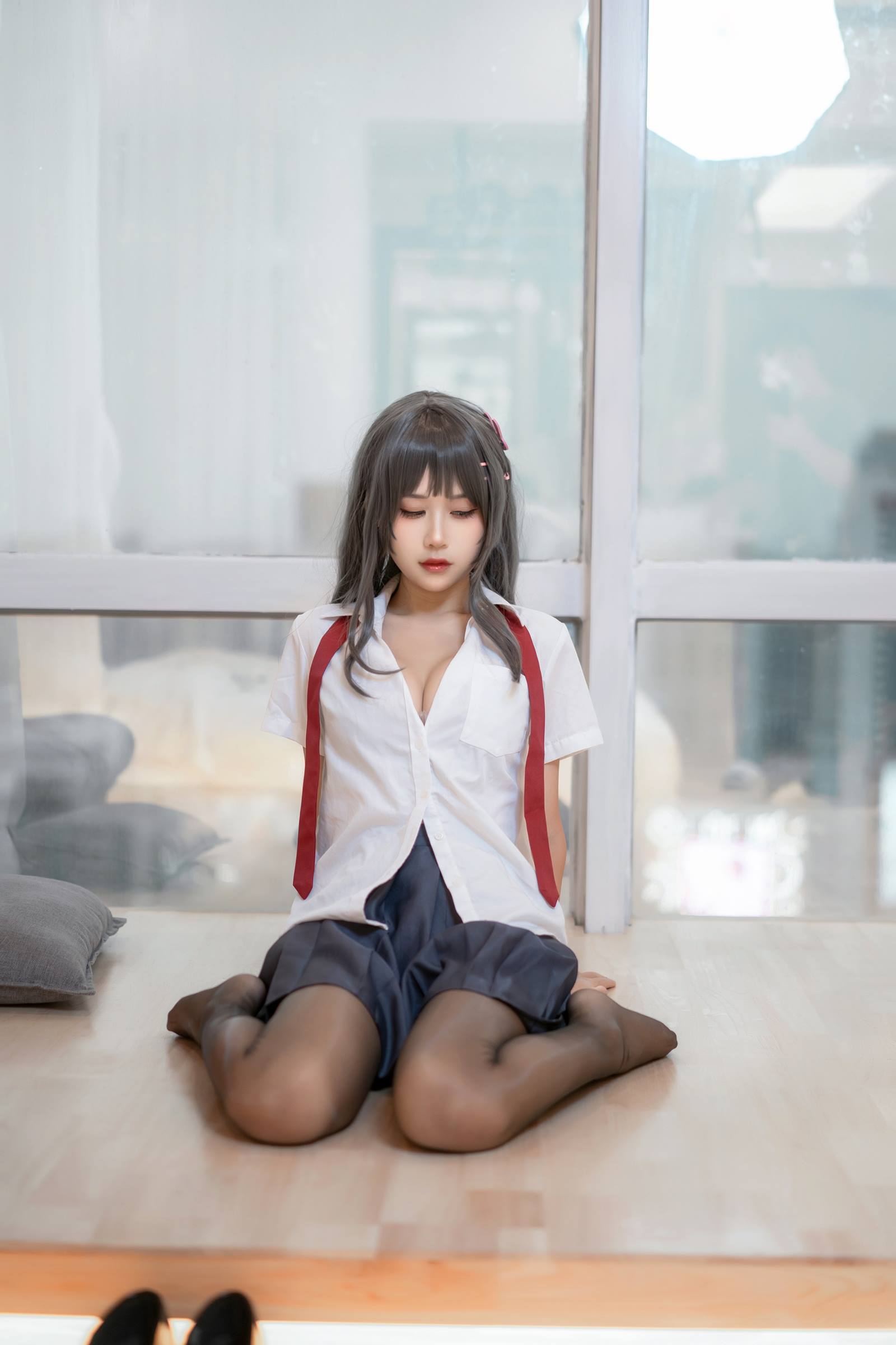 图片[22]-萌芽儿o0  – 麻衣学姐JK[22P] – 速更版-美库