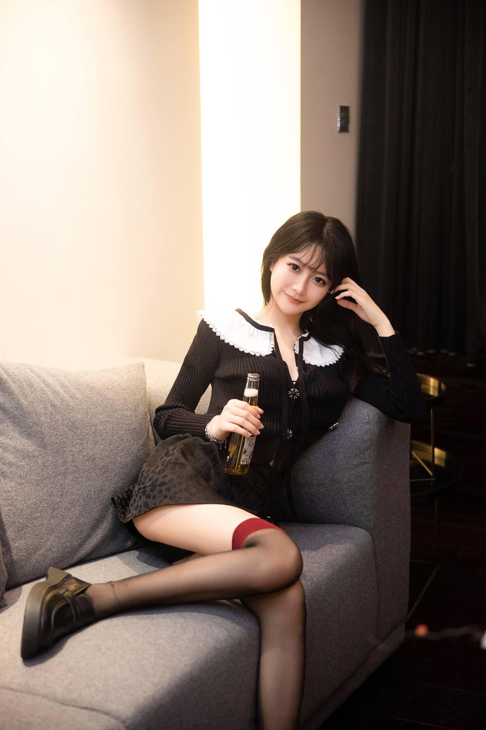 图片[15]-谢小蒽(幼幼) – 魅惑黑丝情趣[26P] – 速更版-美库