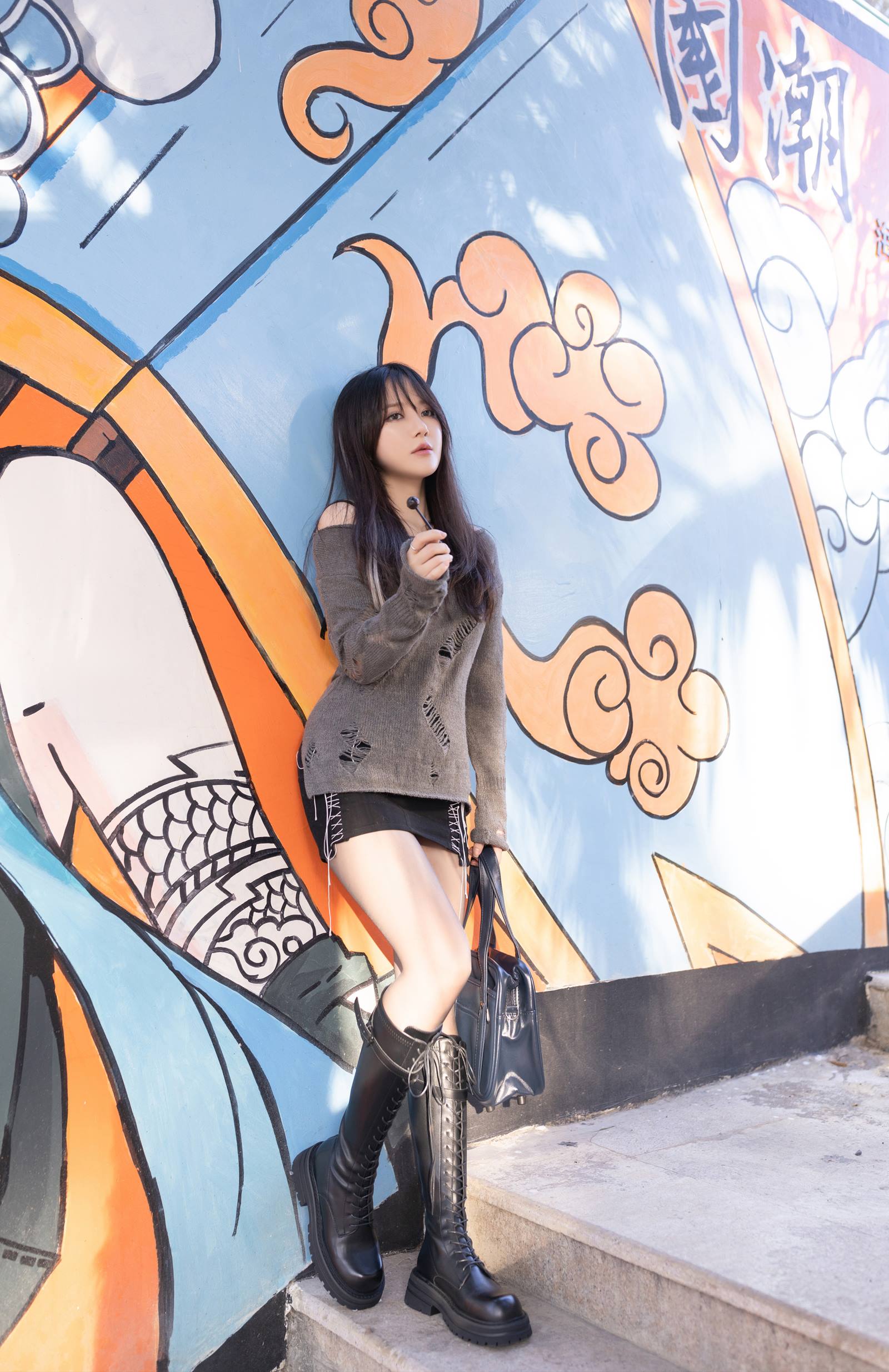 图片[15]-秀人内购@鱼子酱Fish – 内购私拍《考试危机》[38P] – 速更版-美库