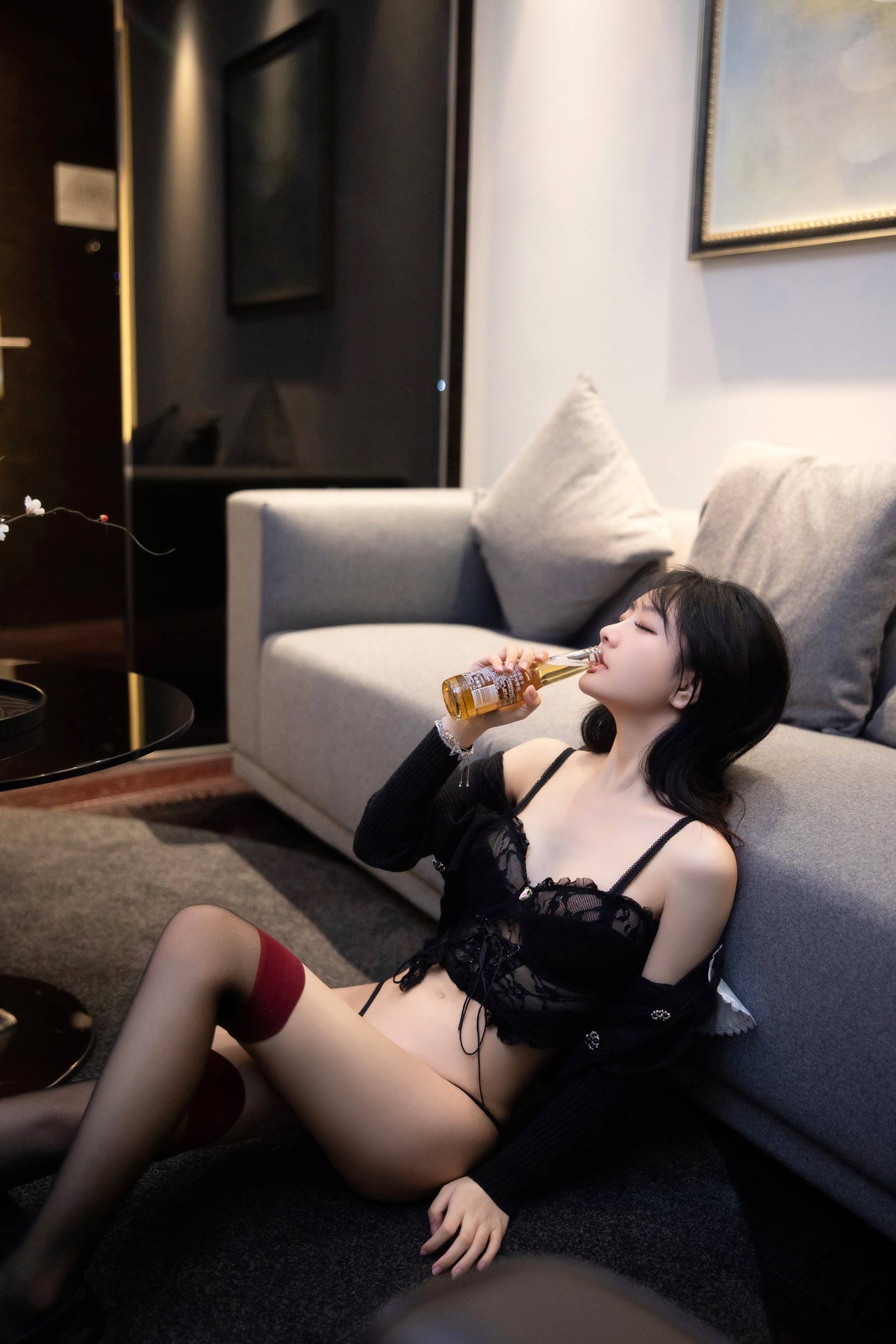 图片[22]-谢小蒽(幼幼) – 魅惑黑丝情趣[26P] – 速更版-美库