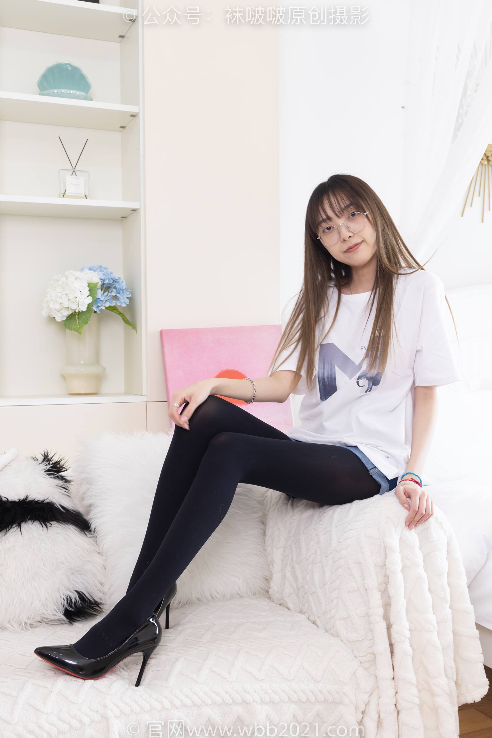 图片[11]-[BoBoSocks袜啵啵]NO.330 稚予-高跟鞋、厚黑丝[150P] – 速更版-美库