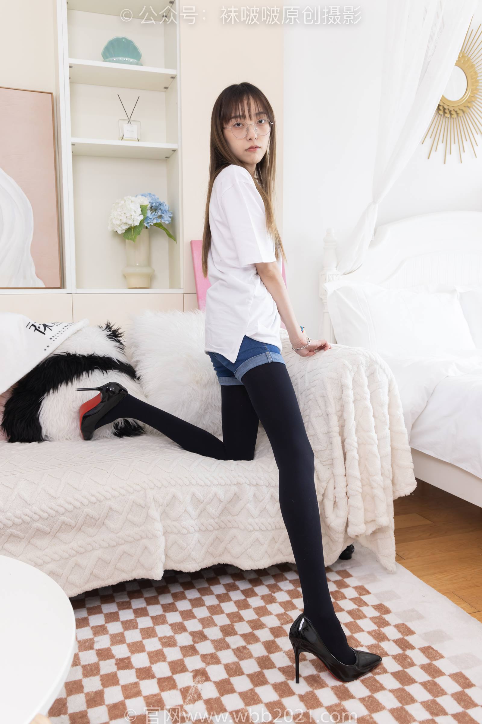 图片[29]-[BoBoSocks袜啵啵]NO.330 稚予-高跟鞋、厚黑丝[150P] – 速更版-美库