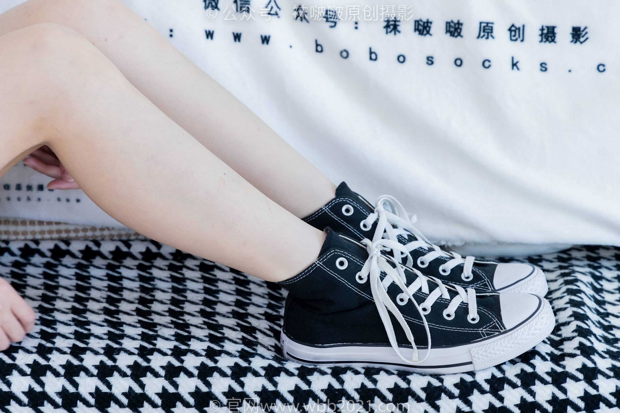 图片[16]-[BoBoSocks袜啵啵]NO.331 甜甜圈-板鞋、白棉袜、裸足[144P] – 速更版-美库